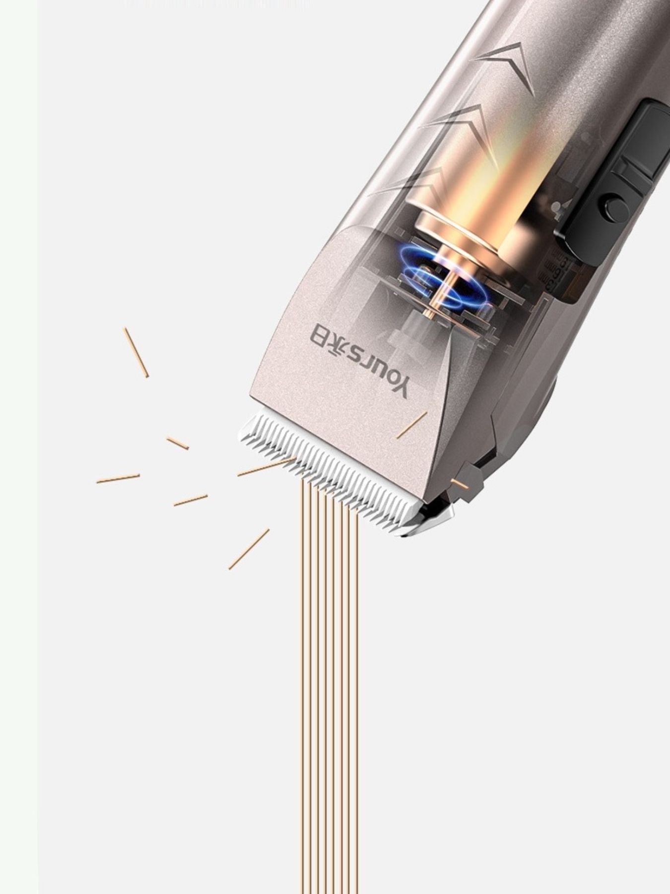 Hair Clipper with LED Display Unique Oils