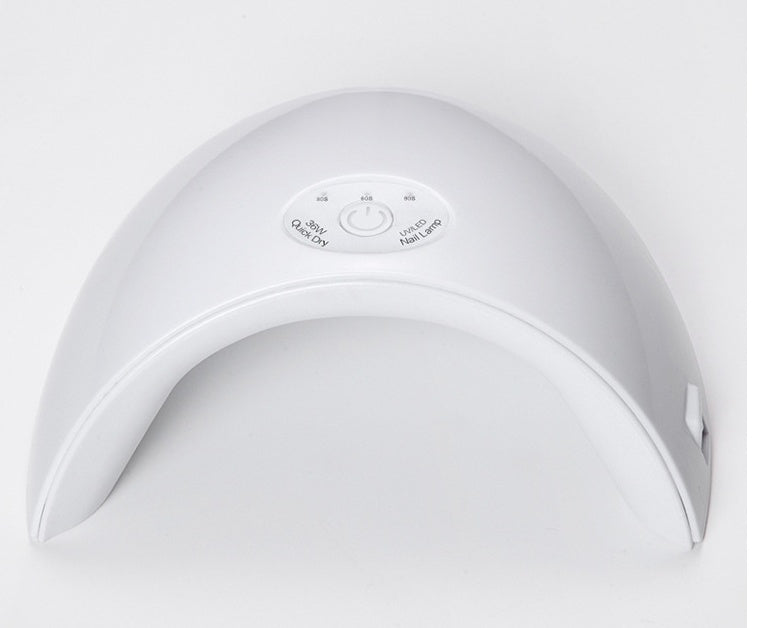 Led UV Lamp 12pcs LED Nail Dryer for ALL Nail Gel Polish Manicure With Timer button Sensor Nail Art Tools Noventix