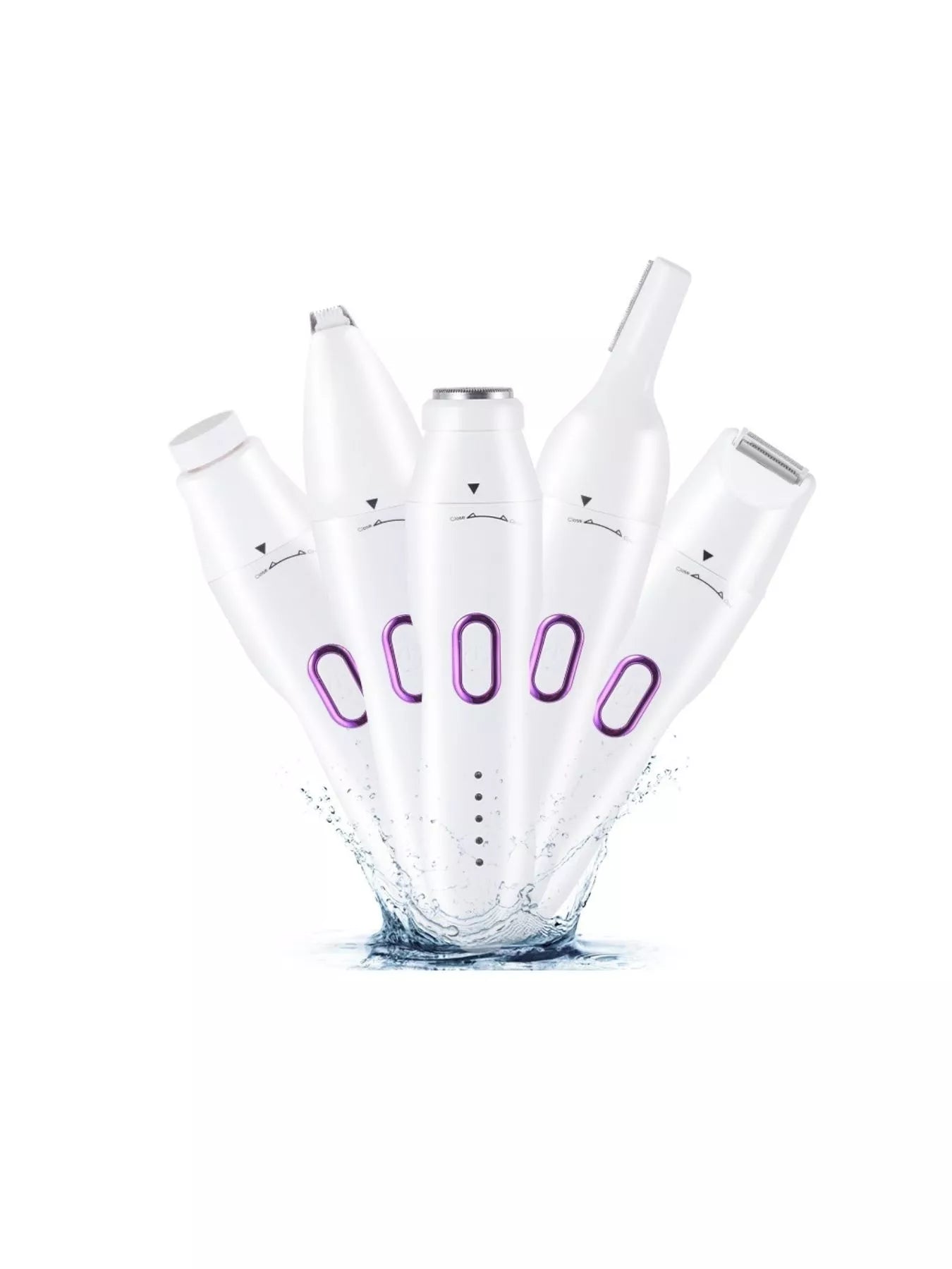 5-in-1 USB Rechargeable Portable Hair Trimmer Unique Oils