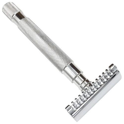 Parker 68S Stainless Steel Handle Open Comb Head Safety Razor Pasteur Pharmacy