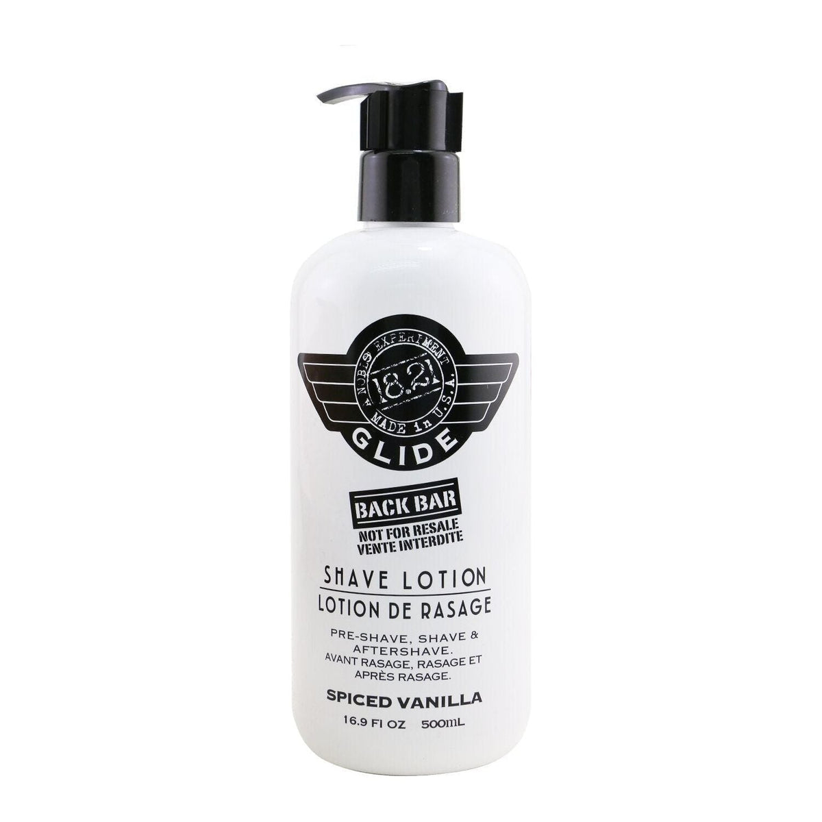 18.21 Man Made Man Made Shaving Glide Spiced Vanilla 16.9 Oz Pasteur Pharmacy