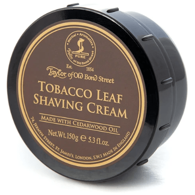 Taylor Of Old Bond Street Tobacco Leaf Shaving Cream 150G Pasteur Pharmacy