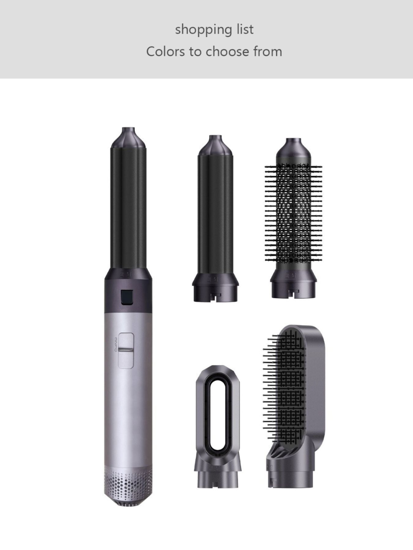 5-in-1 Hot Air Brush Unique Oils