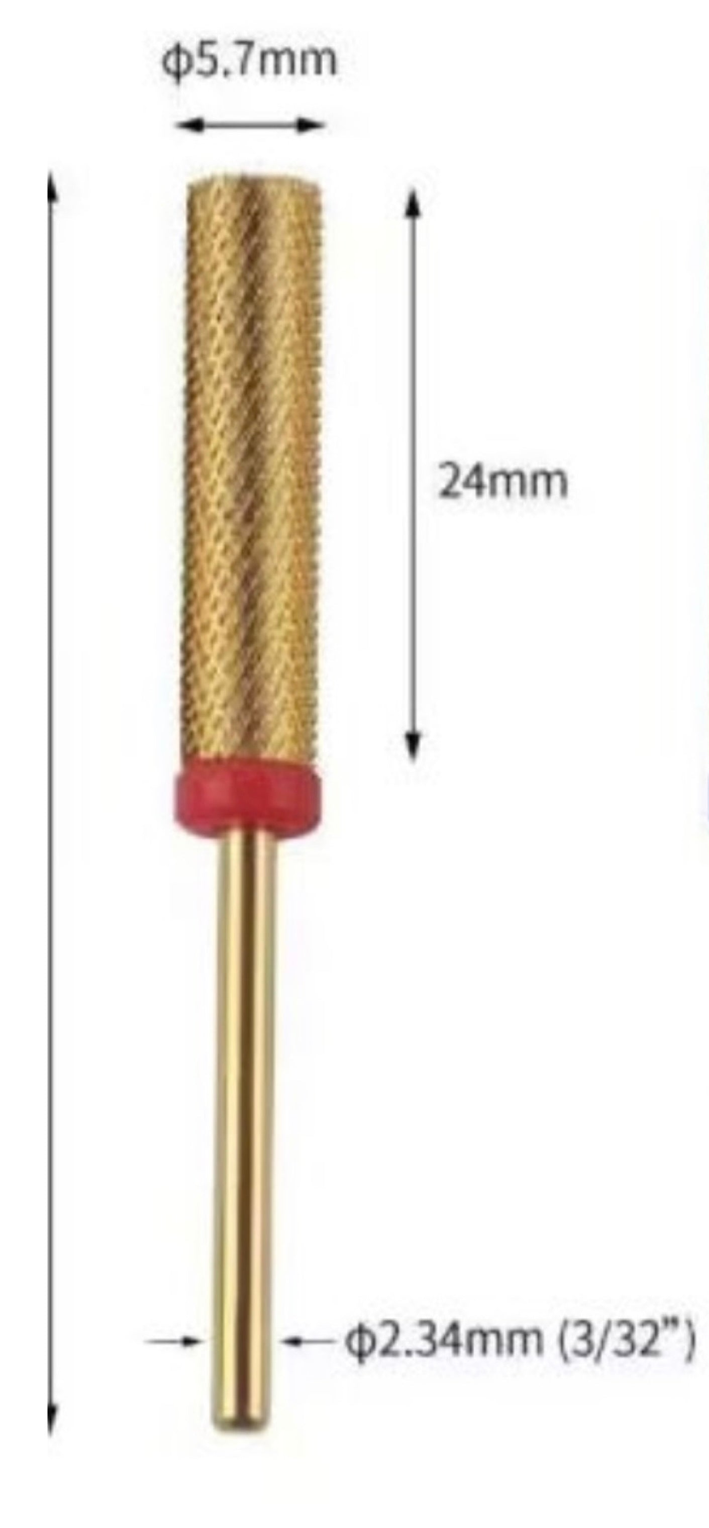 Gel-Le -Carbide Bit Gold 1" Long