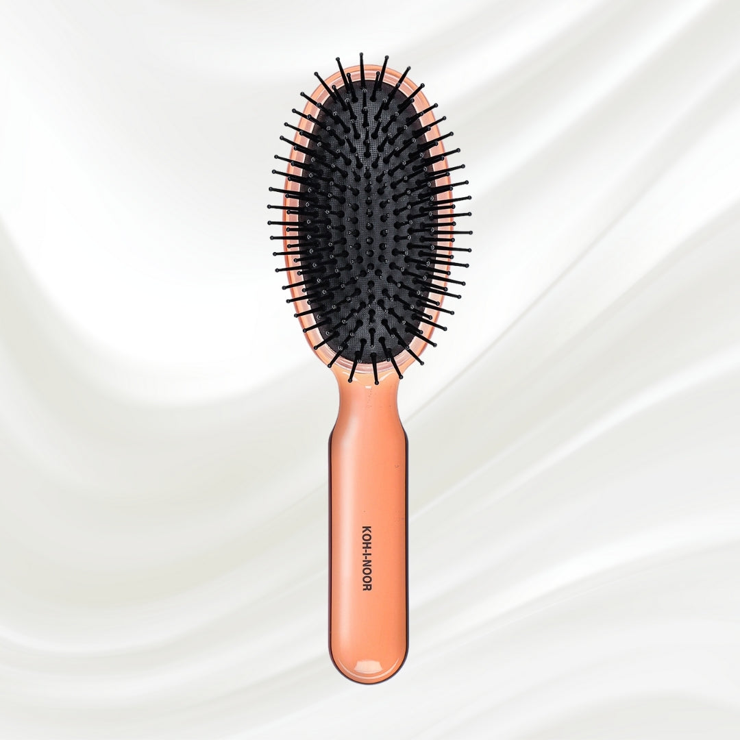 All Seasons Synthetic Pin Hair Brush - Pneumatic Cushion for Thick & Coarse Hair KOH-I-NOOR Beauty USA