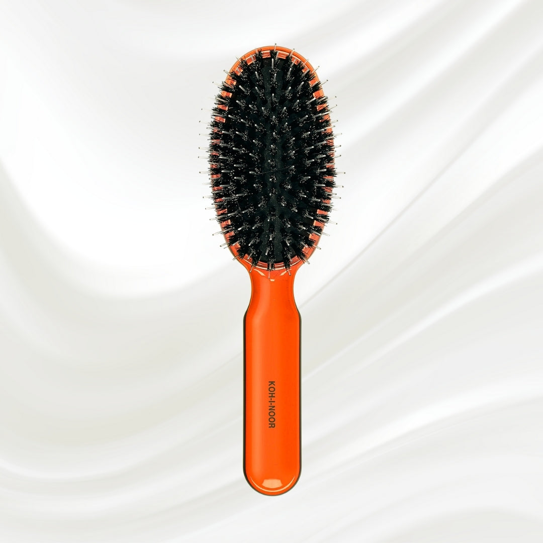 All Seasons Mixed Bristle Brush - Boar & Nylon for Normal to Thick Hair KOH-I-NOOR Beauty USA