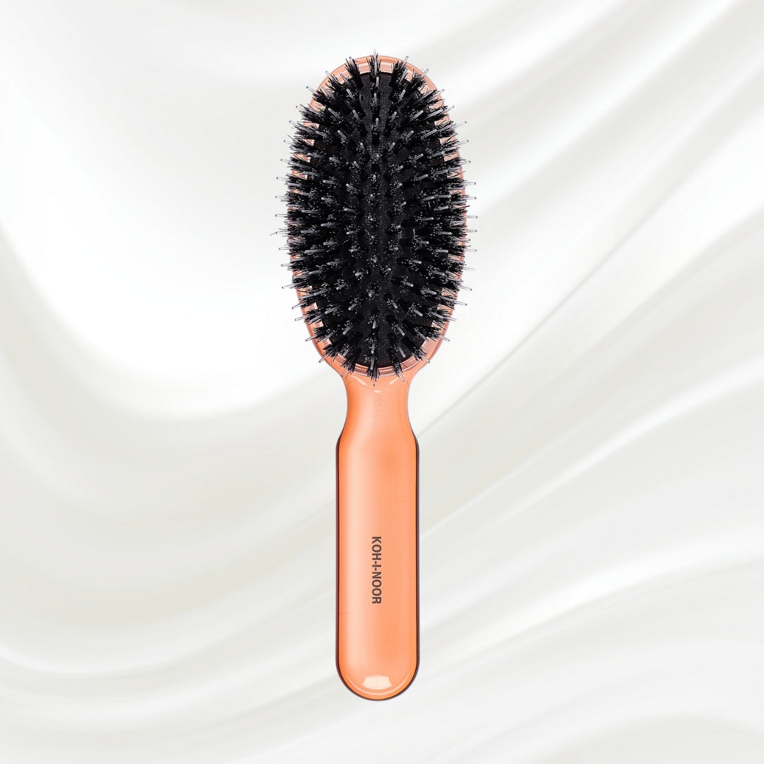 All Seasons Mixed Bristle Brush - Boar & Nylon for Normal to Thick Hair KOH-I-NOOR Beauty USA