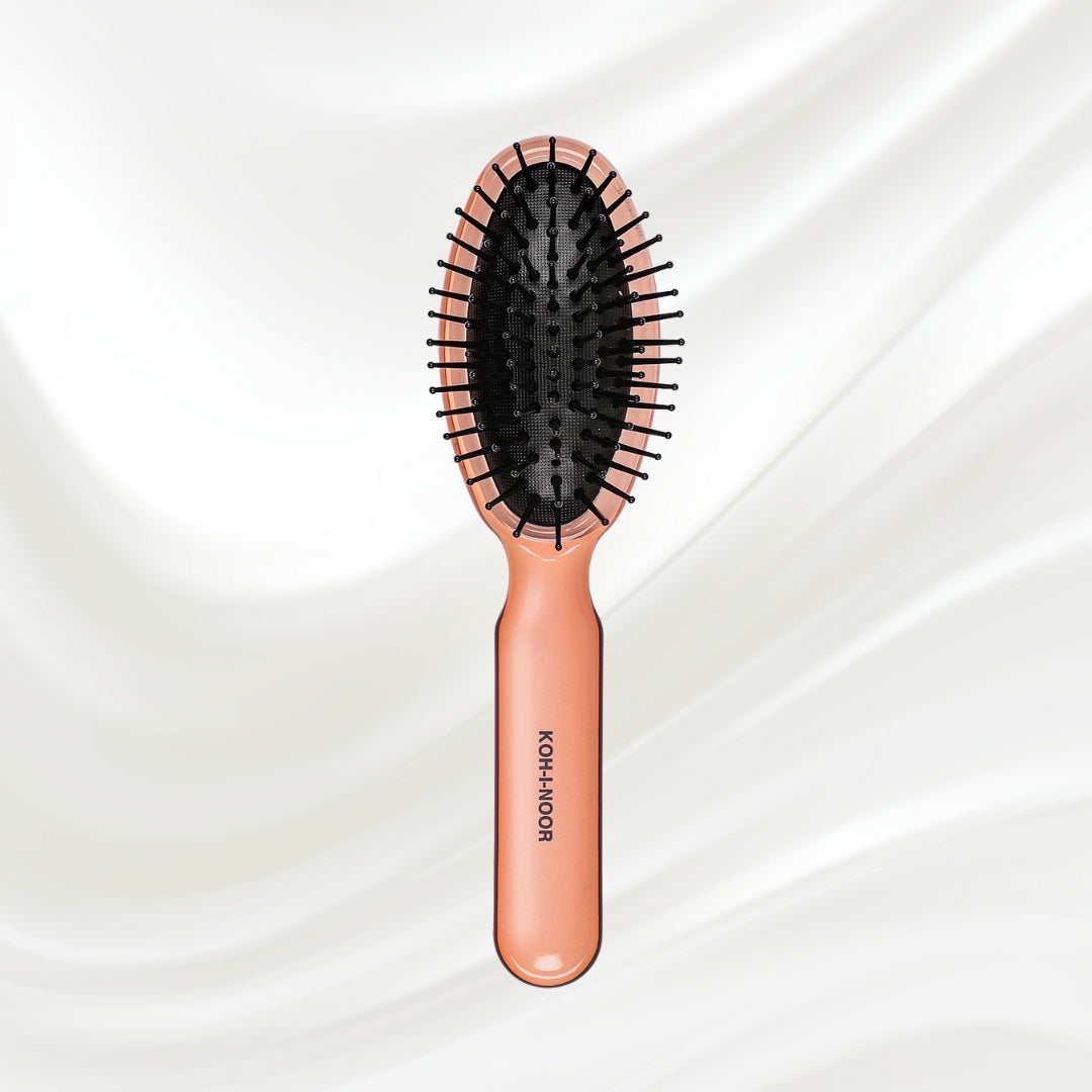 All Seasons Synthetic Pin Hair Brush - Pneumatic Cushion for Thick & Coarse Hair KOH-I-NOOR Beauty USA