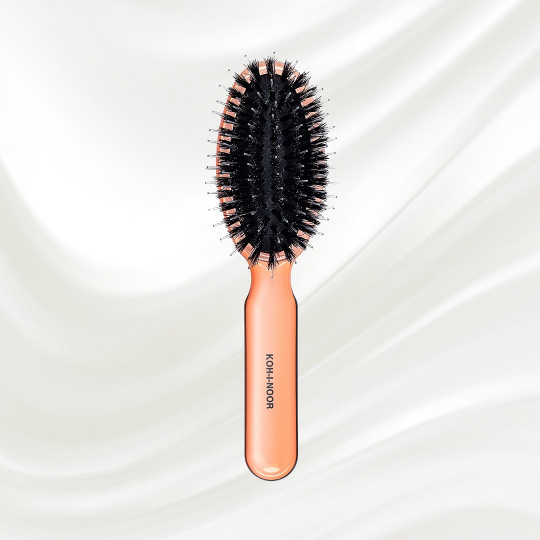 All Seasons Mixed Bristle Brush - Boar & Nylon for Normal to Thick Hair KOH-I-NOOR Beauty USA
