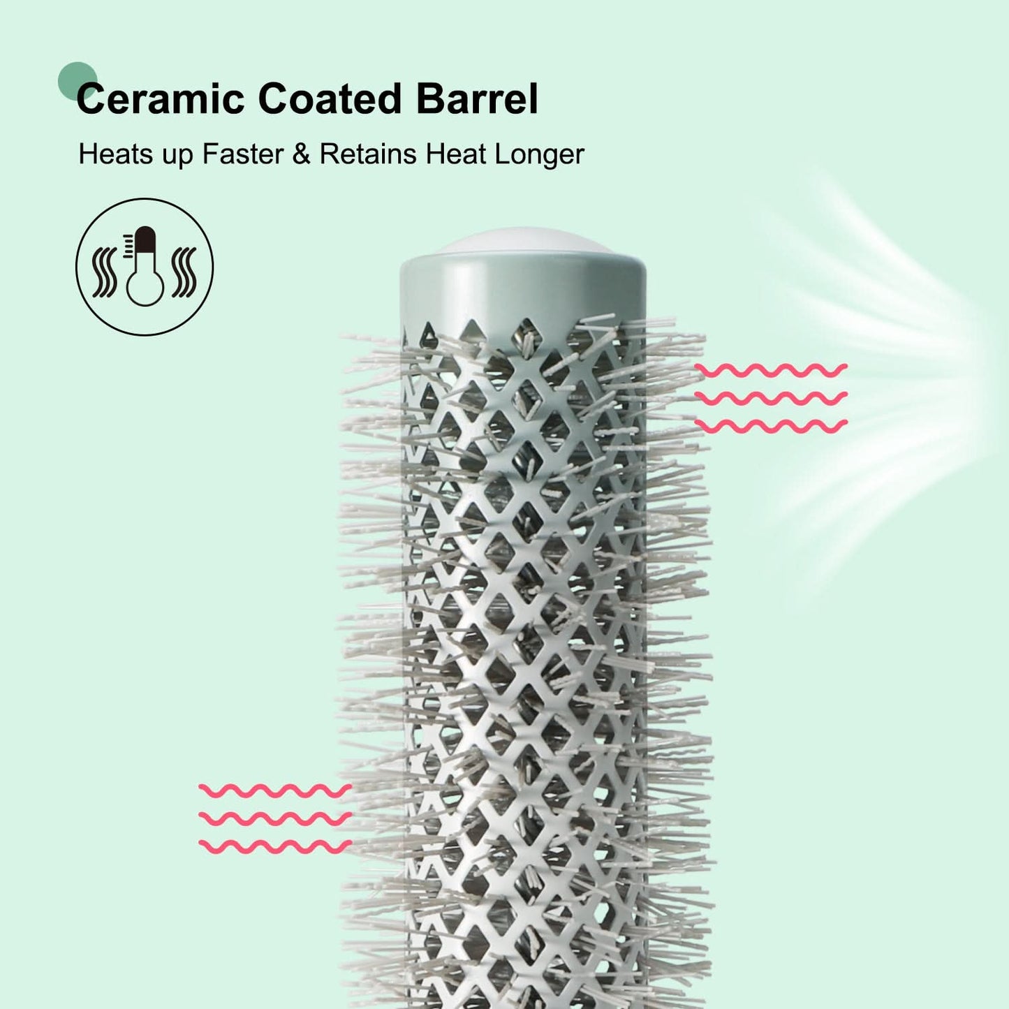 Eagle Fortress Professional Round Hair Brush 2.09 in The Beauty Box