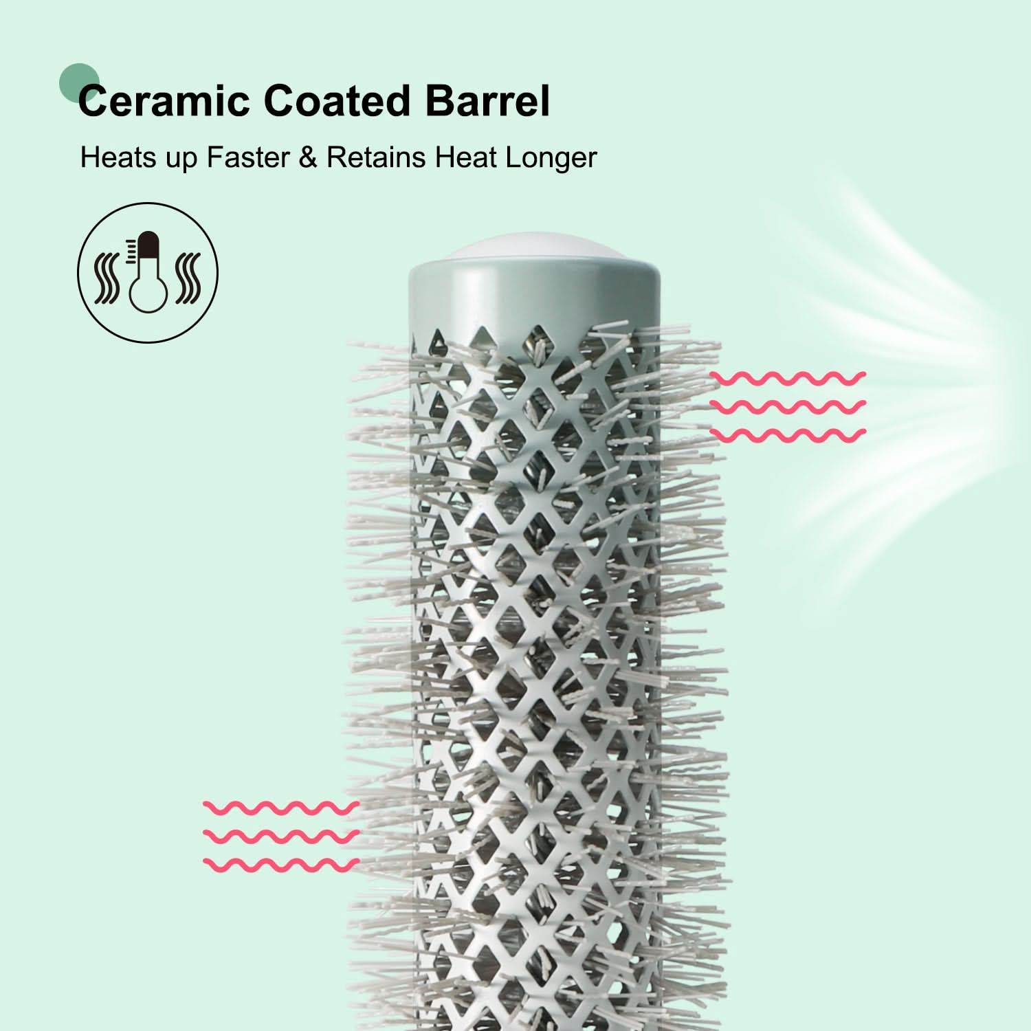 Eagle Fortress Professional Round Hair Brush 2.09 in The Beauty Box