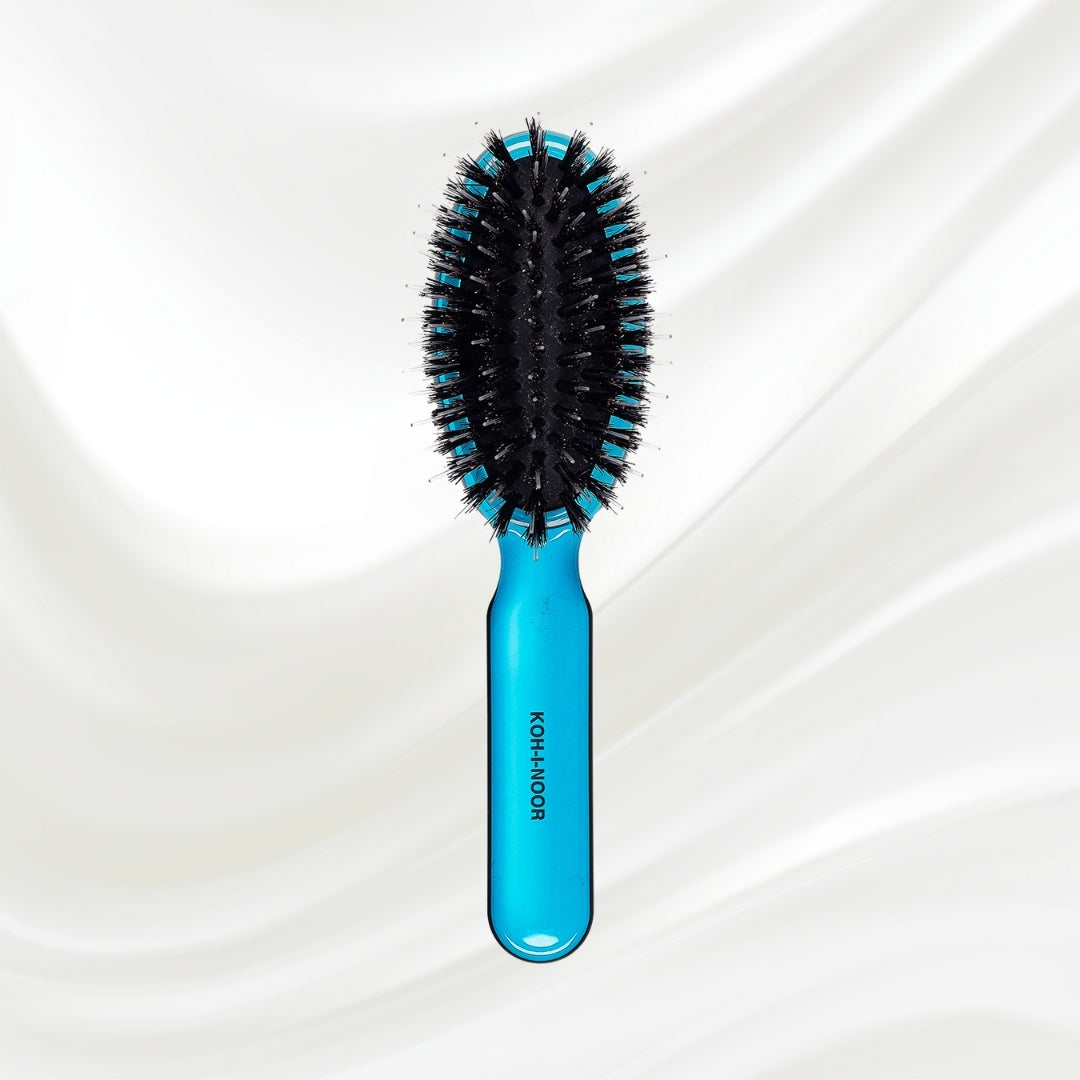 All Seasons Mixed Bristle Brush - Boar & Nylon for Normal to Thick Hair KOH-I-NOOR Beauty USA