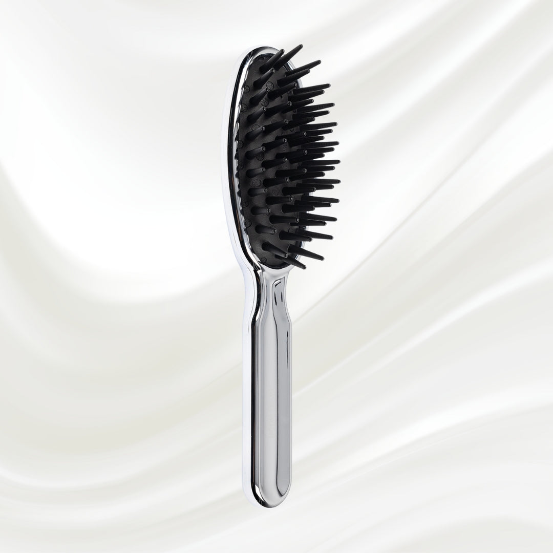 Metallic Pneumatic Detangling Hairbrush KOH-I-NOOR Beauty USA