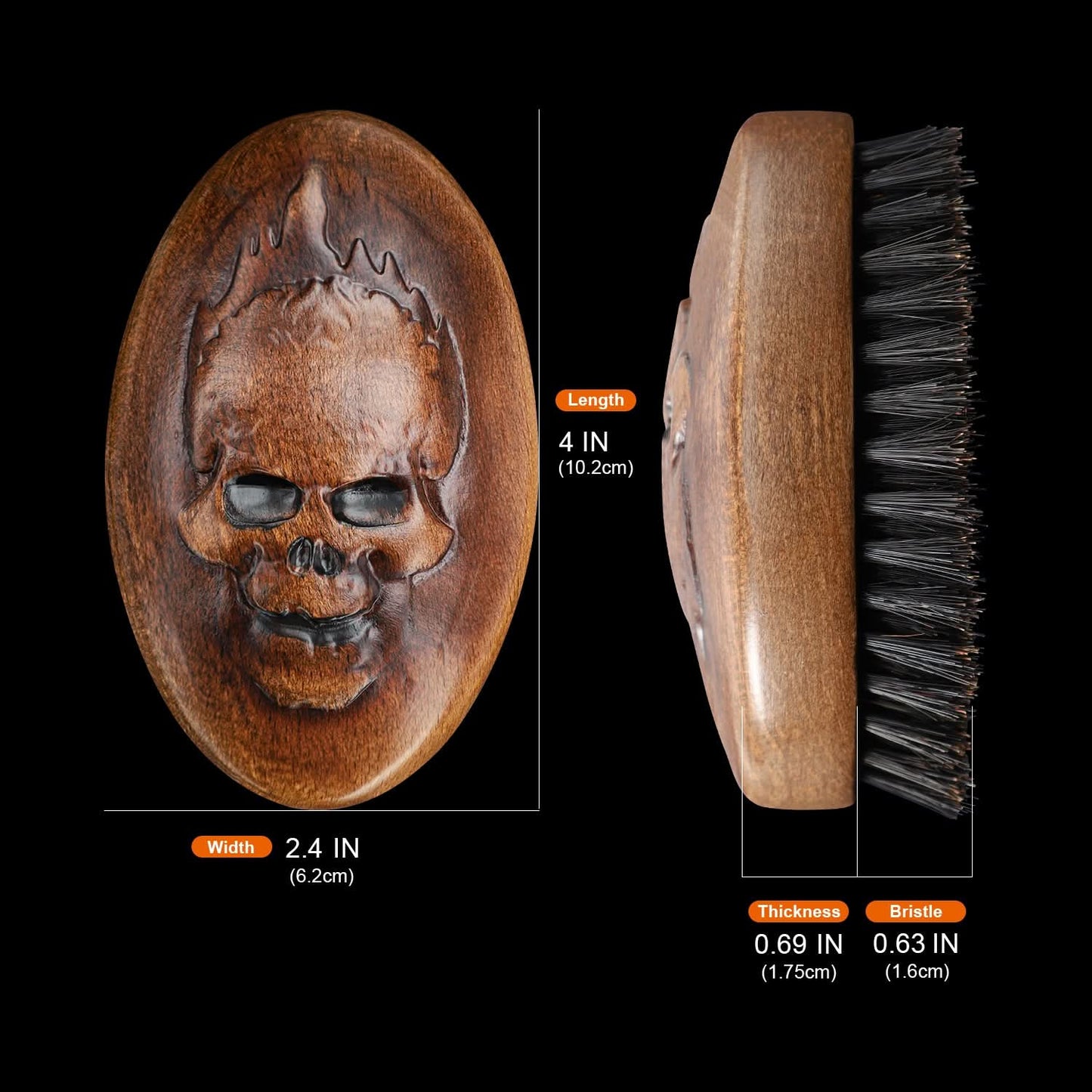 Eagle Fortress Inferno Styler Portable Military Brush The Beauty Box