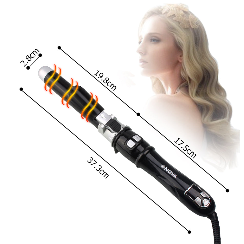 Otating Curling Iron Curling Wand Automatic Hair Curler 30s Instant Heat Auto Hair Waver Hair Styling Irons Elyvora LLC