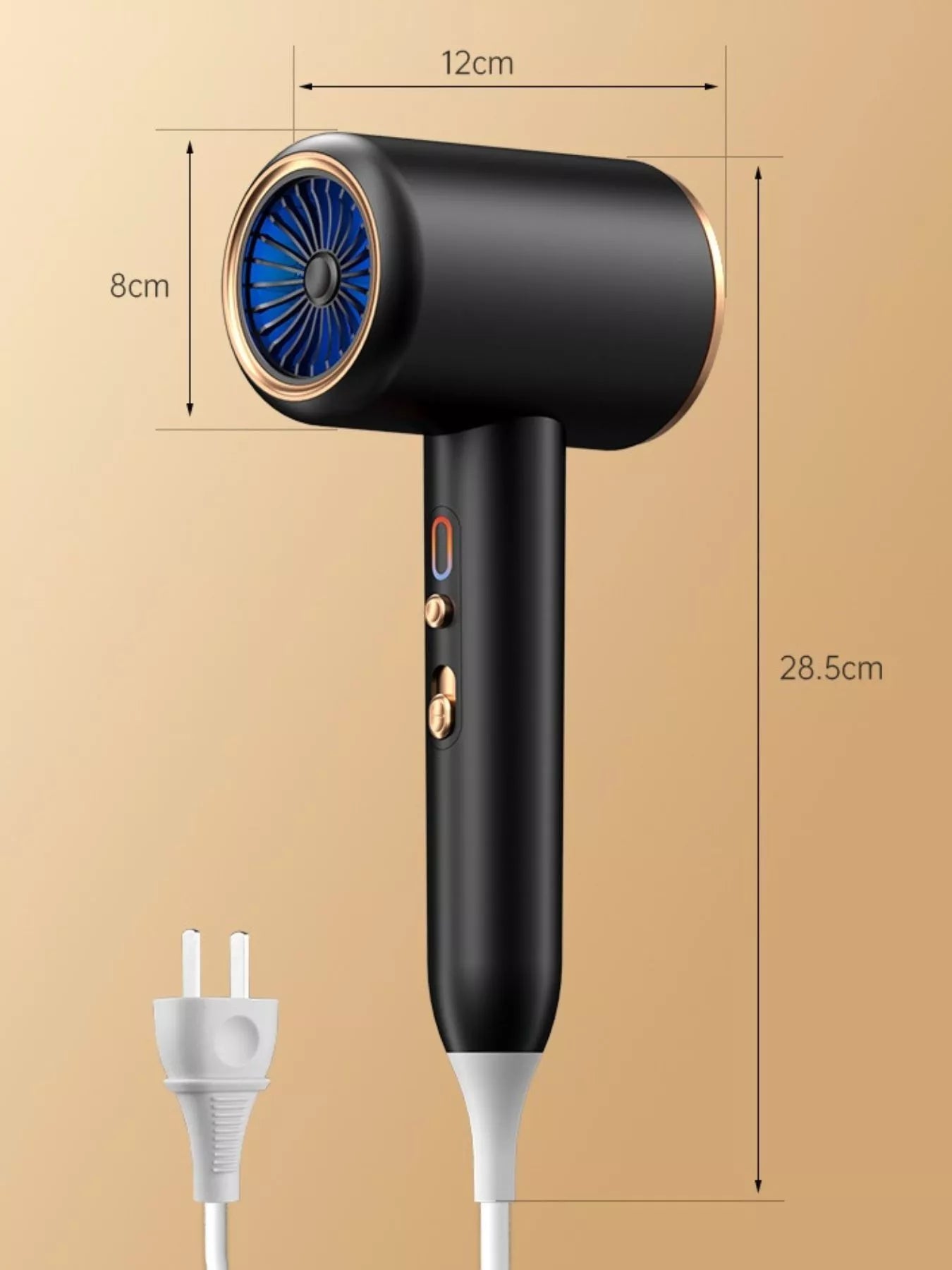Overheat Protection Household Hair Dryer Unique Oils