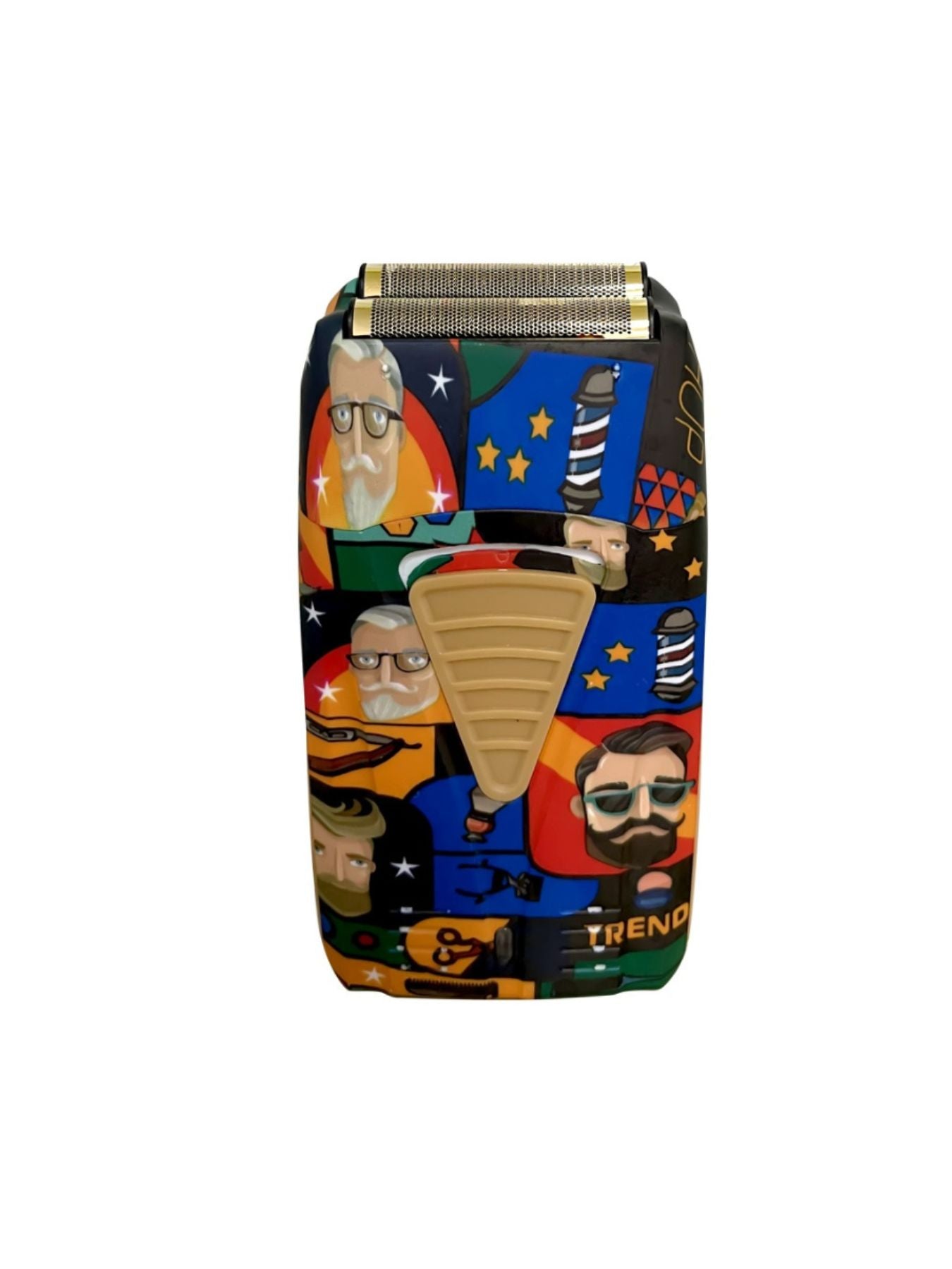 Barber-Themed Foil Shaver Unique Oils