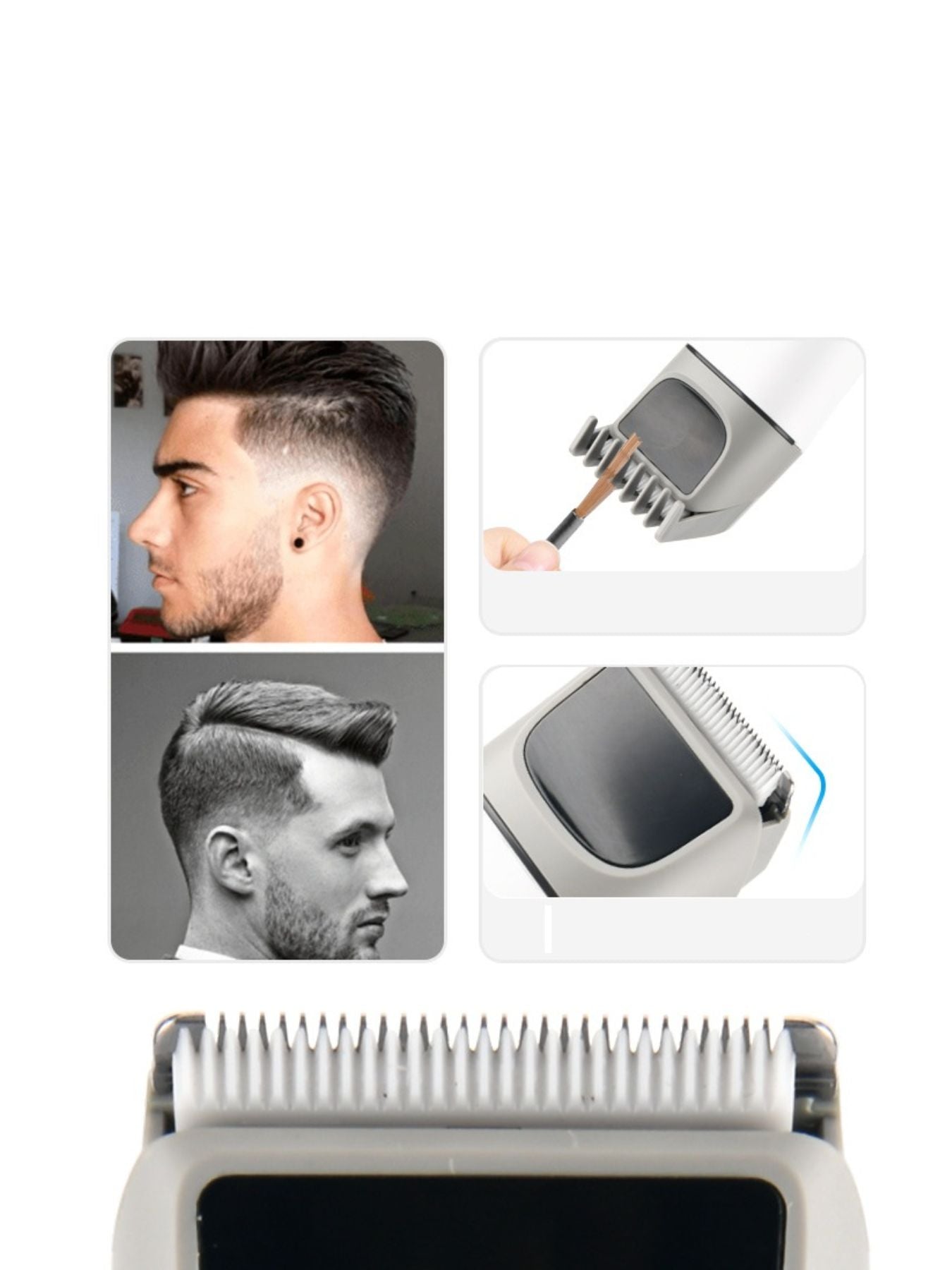 Cordless Rechargeable Hair Clipper Unique Oils