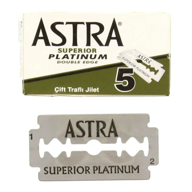 Astra Superior Platinum Double Edge Razor Blades - 5 Pack Pasteur Pharmacy