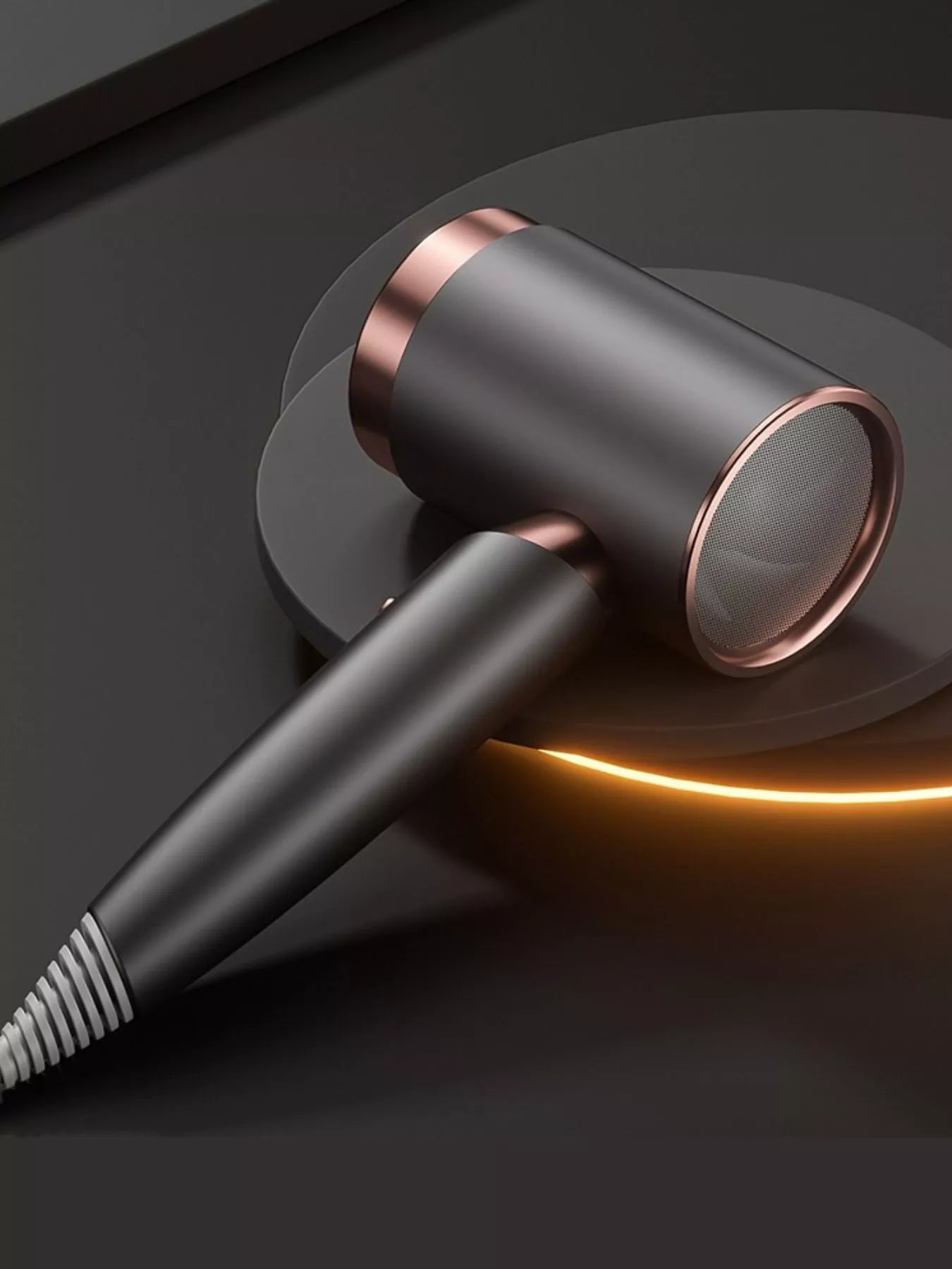 Household Hair Dryer with Temperature Control Unique Oils