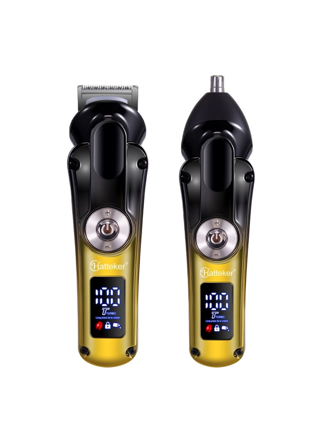 Cordless Hair Clipper with LED Display Unique Oils