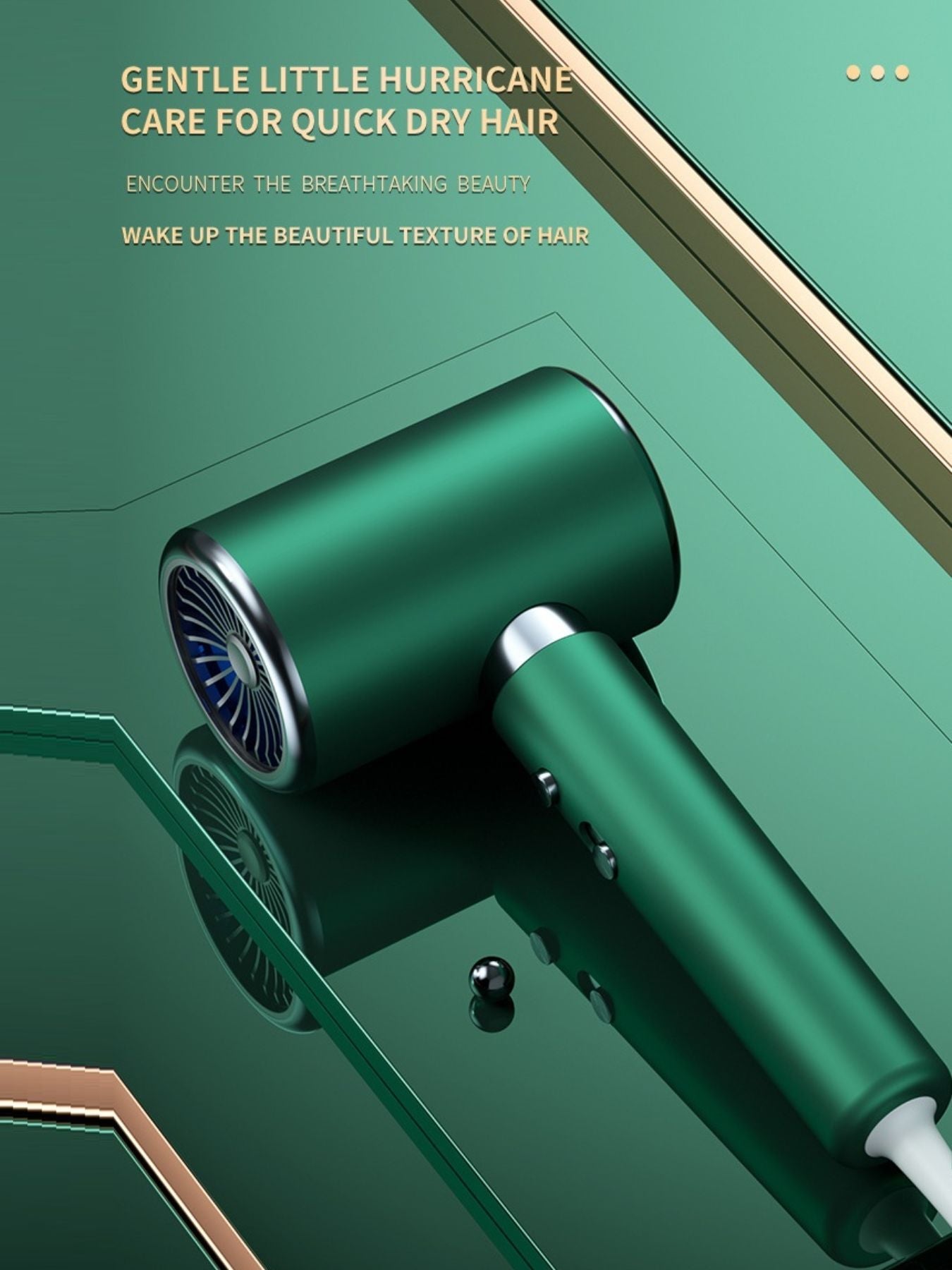 Constant Temperature High-Speed Hair Dryer Unique Oils