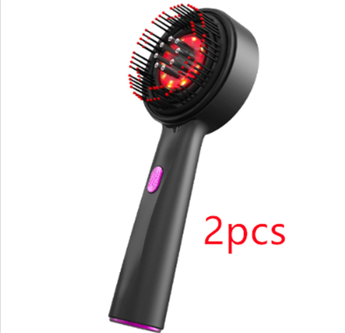 Electric Massage Comb Home Scalp Drain Comb Red Light Anti-slip Hair Care Multi-functional Massage Comb My Store
