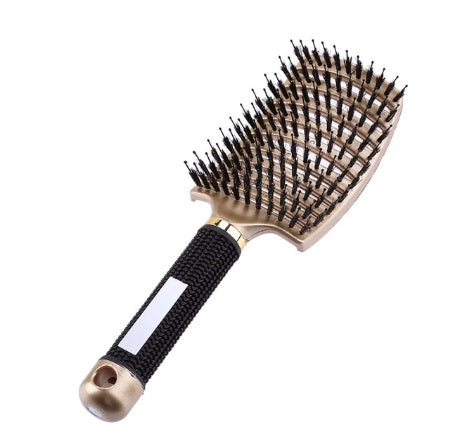 Hairbrush Anti Klit Brushy Haarborstel Women Detangler Hair Brush Bristle Nylon Scalp Massage  Teaser Hair Brush Comb Noventix