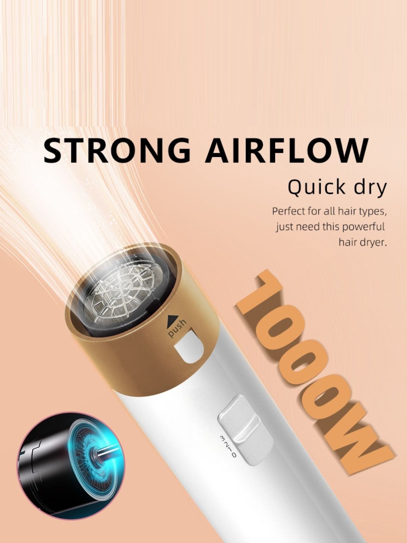 5 in 1 Hot Air Brush Unique Oils