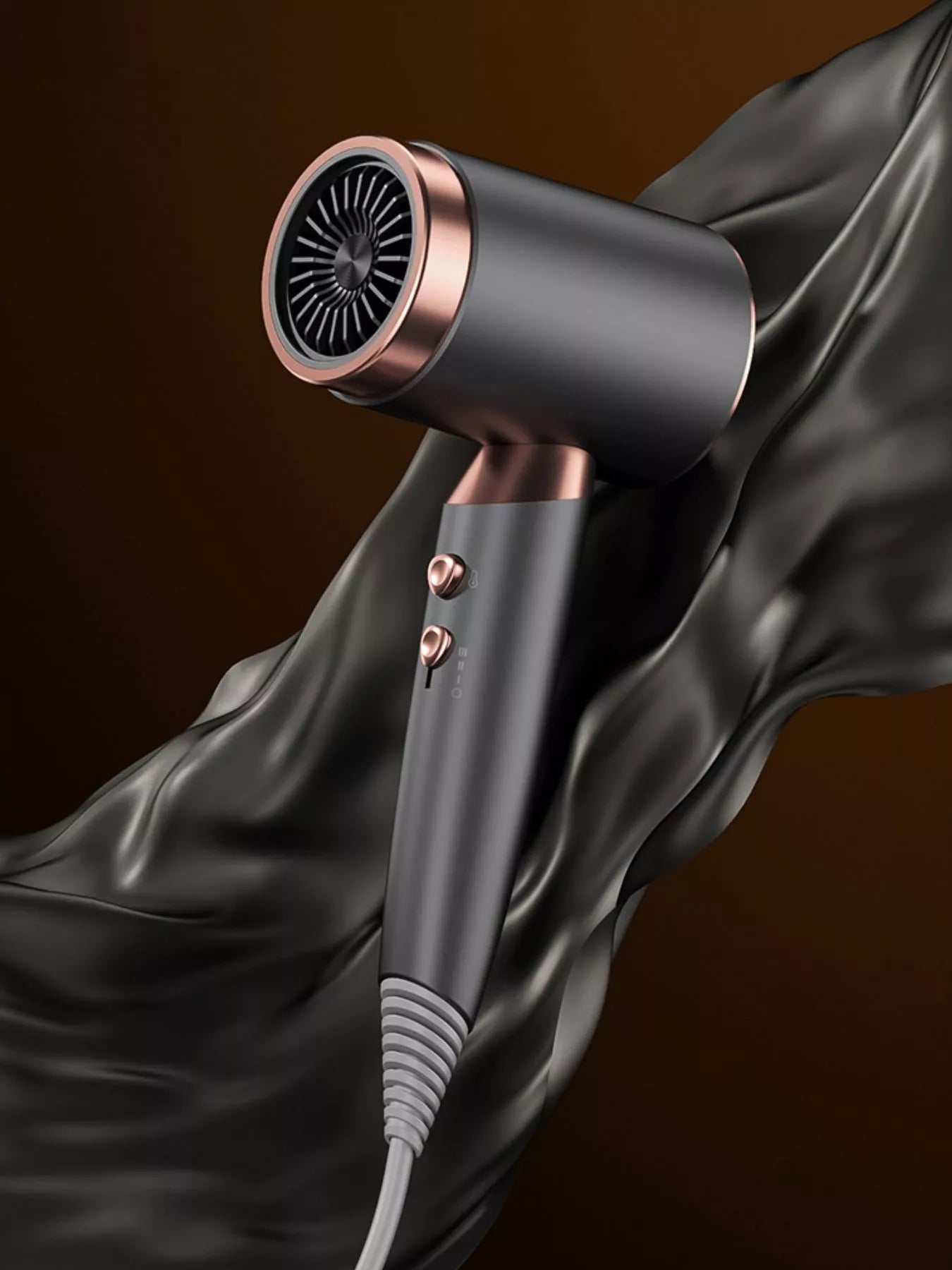 Household Hair Dryer with Temperature Control Unique Oils