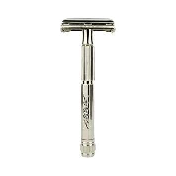 Parker 60R Nickel Butterfly Double Edge Safety Razor Pasteur Pharmacy