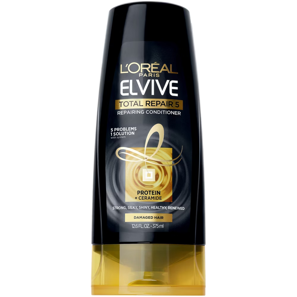 L'Oreal Paris Hair Expert Total Repair 5 Conditioner (12.60 fl oz) Farmacias Savia