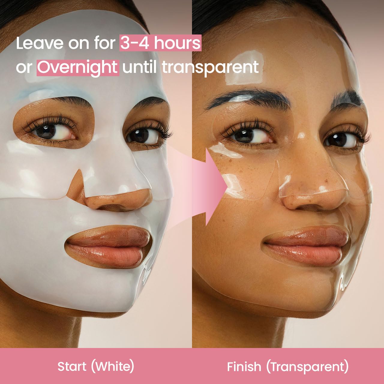 BIODANCE Bio-Collagen Real Deep Mask, Hydrating Overnight Hydrogel Mask, Pore Minimizing, Elasticity, Plumping Improvement, Korean Skin Care, Valentines Day Gifts for Her | 1.19oz(34g) x 4ea 7DAY'S
