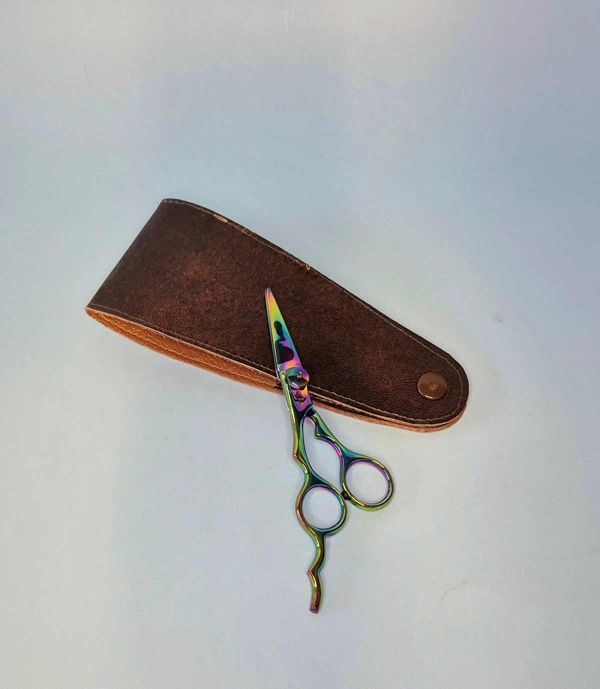 Mini Shears Offset 4.5" with extended finger rest, offset handle (Left or Right) Tamsco Precision Tools