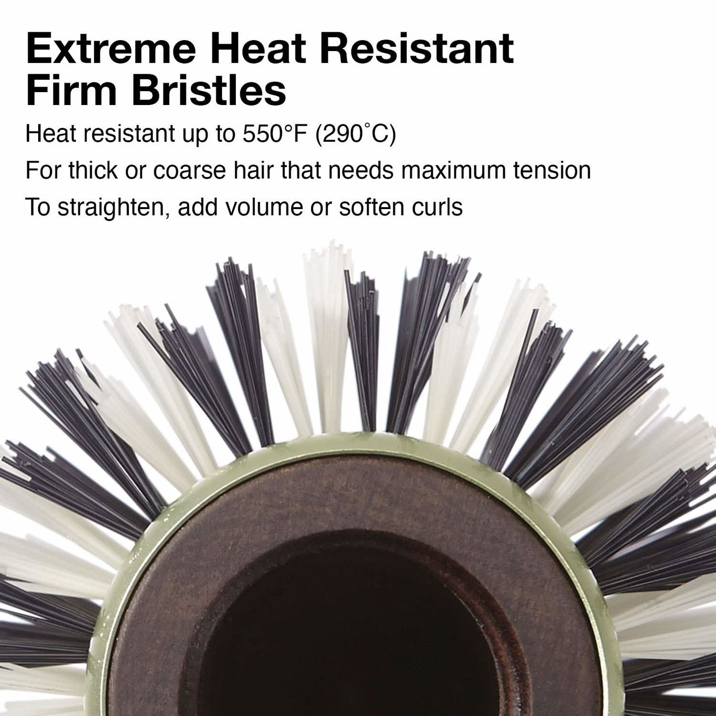 Olivia Garden Eco Ceramic Firm Bristle Thermal Brush 1 3/4" EC-20F The Beauty Box