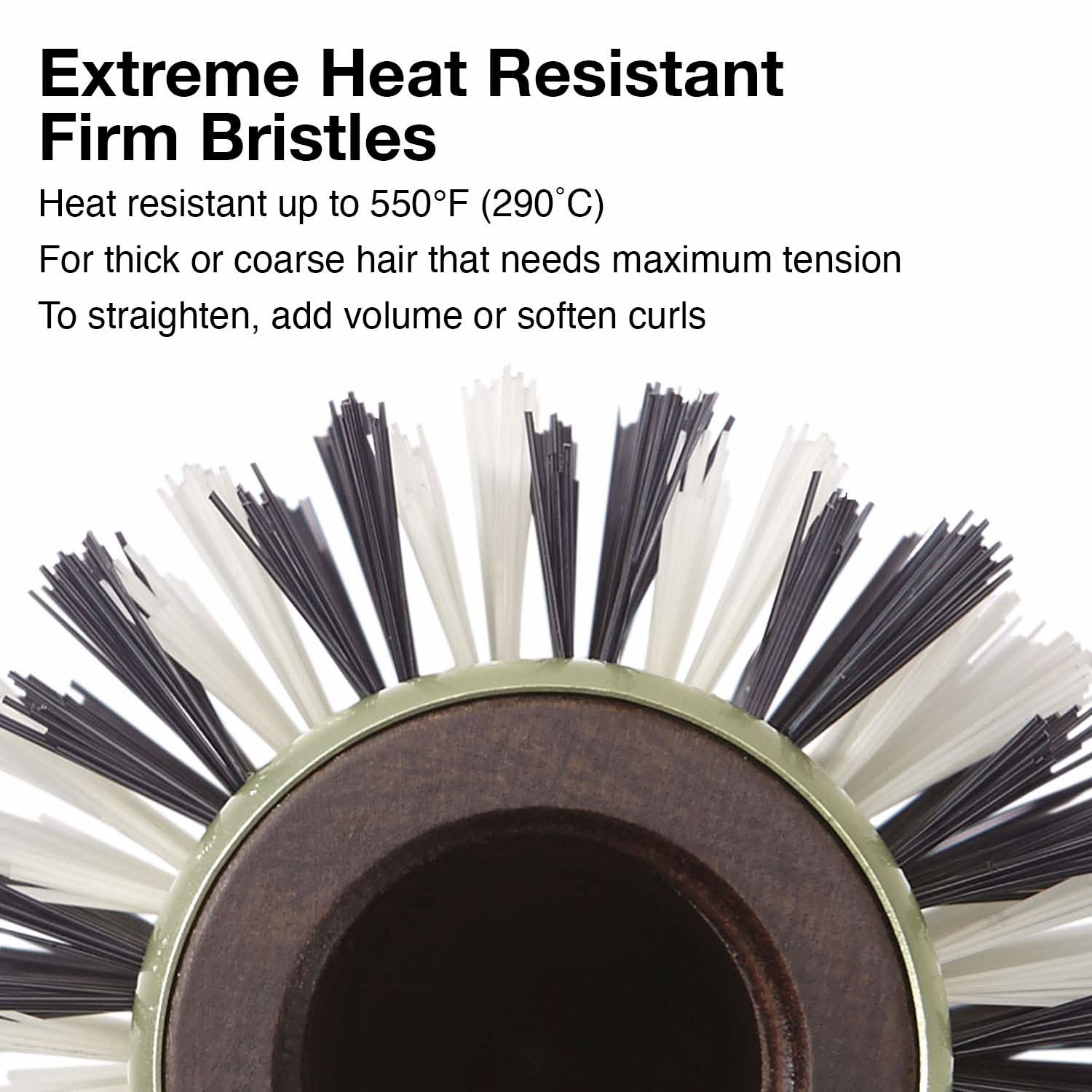 Olivia Garden Eco Ceramic Firm Bristle Thermal Brush 1 3/4" EC-20F The Beauty Box