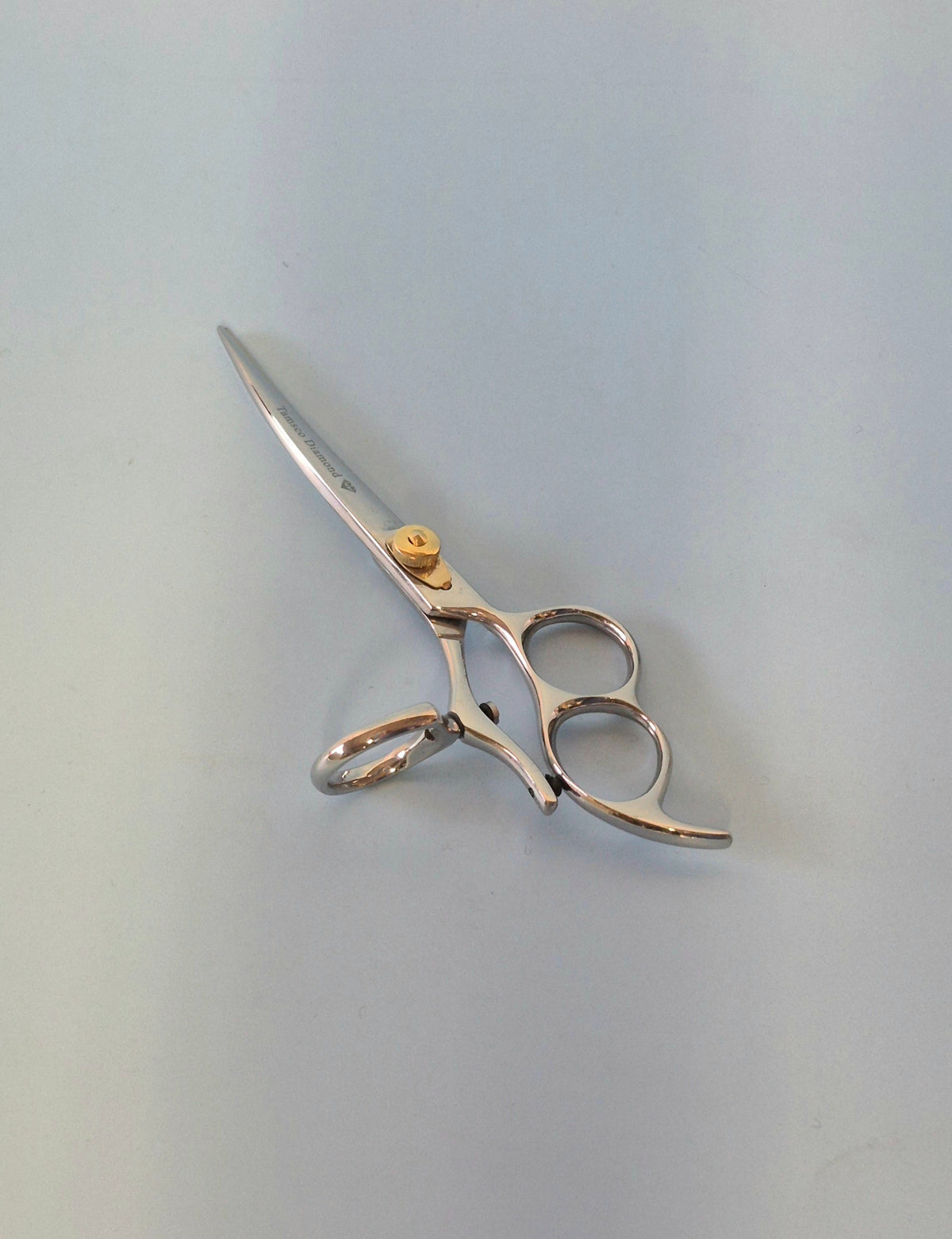 Sabre Curved Shears 6" Swivel Thumb Triple Ring Tamsco Precision Tools