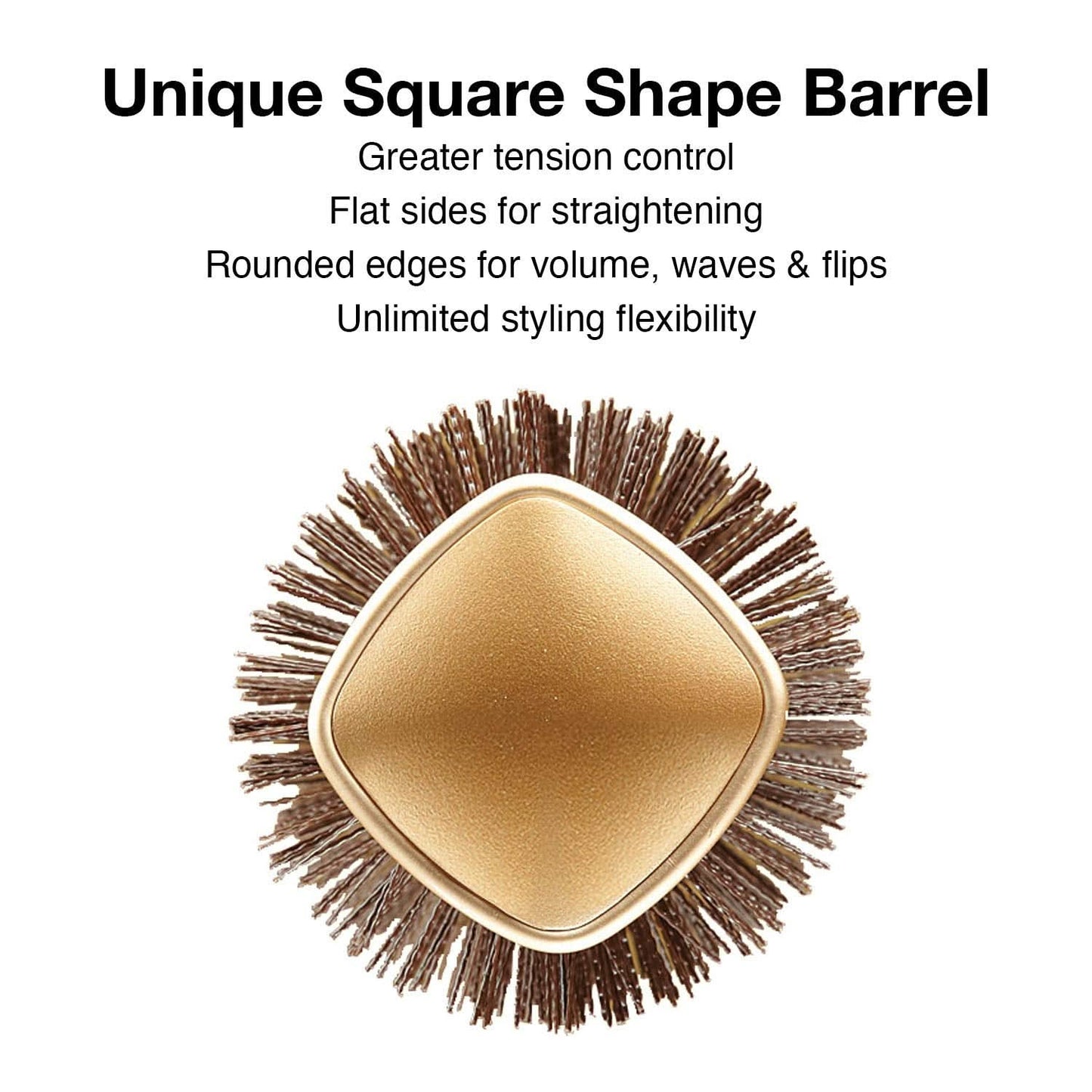 Olivia Garden NanoThermic Ceramic + Ion Square Shaper Thermal NT-S30 (1 1/8") The Beauty Box