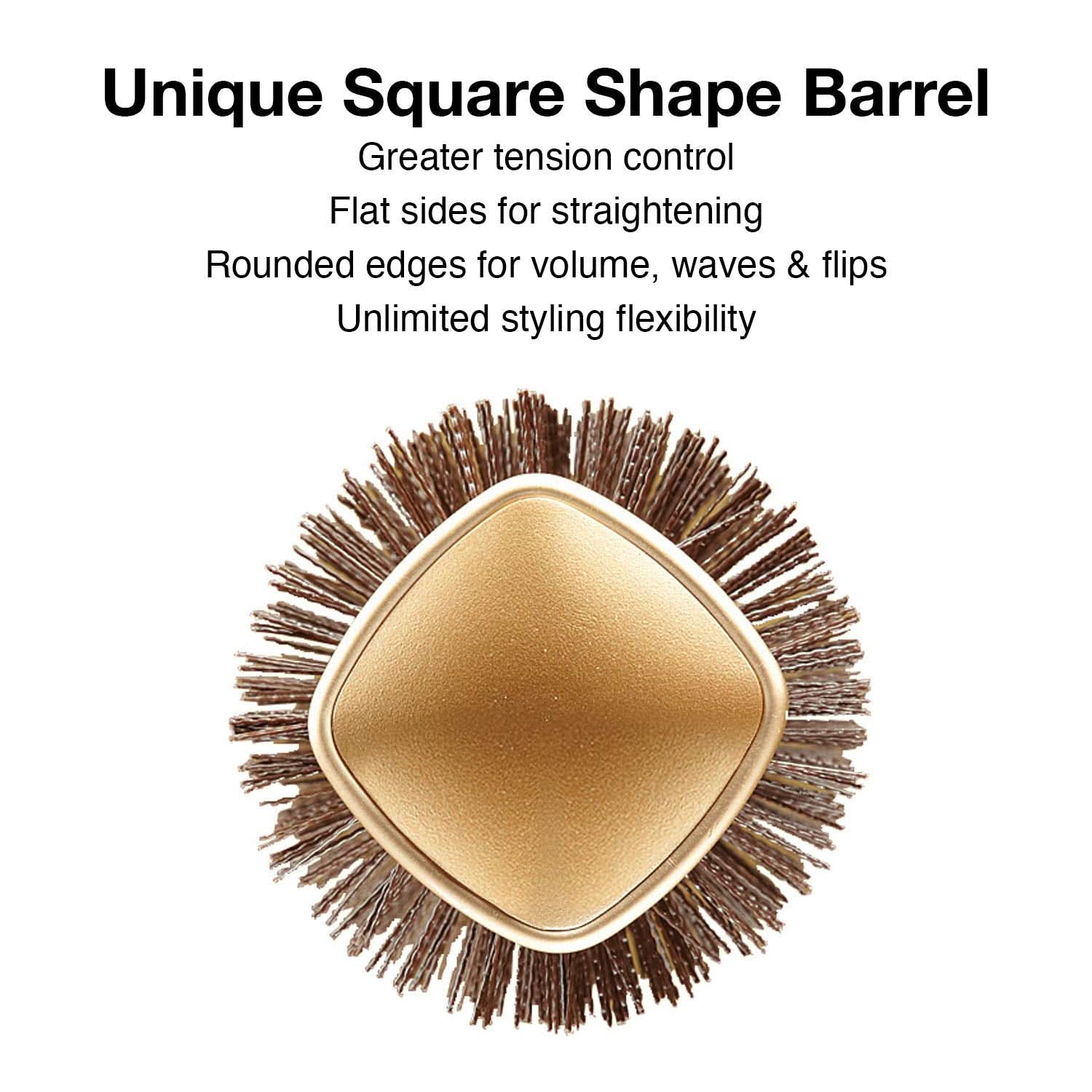 Olivia Garden NanoThermic Ceramic + Ion Square Shaper Thermal NT-S30 (1 1/8") The Beauty Box