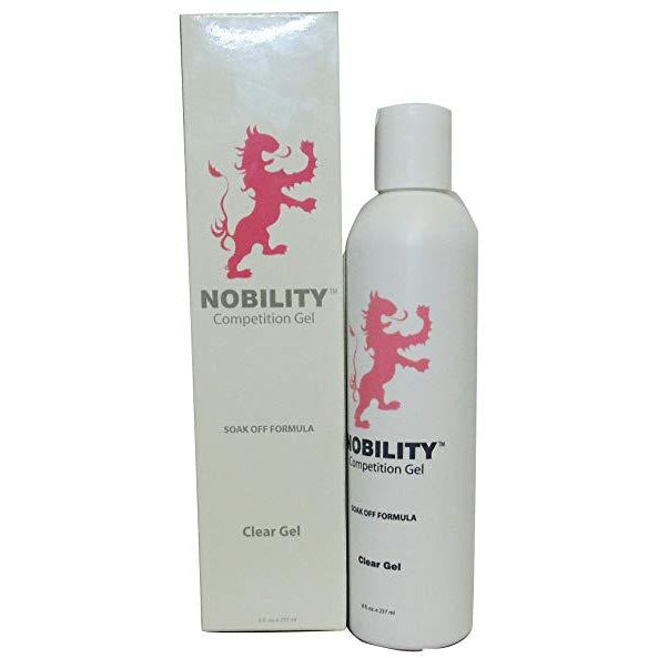 Lechat - Nobility Competition Gel - Clear Gel 8oz Queen Nails & Beauty Supplies