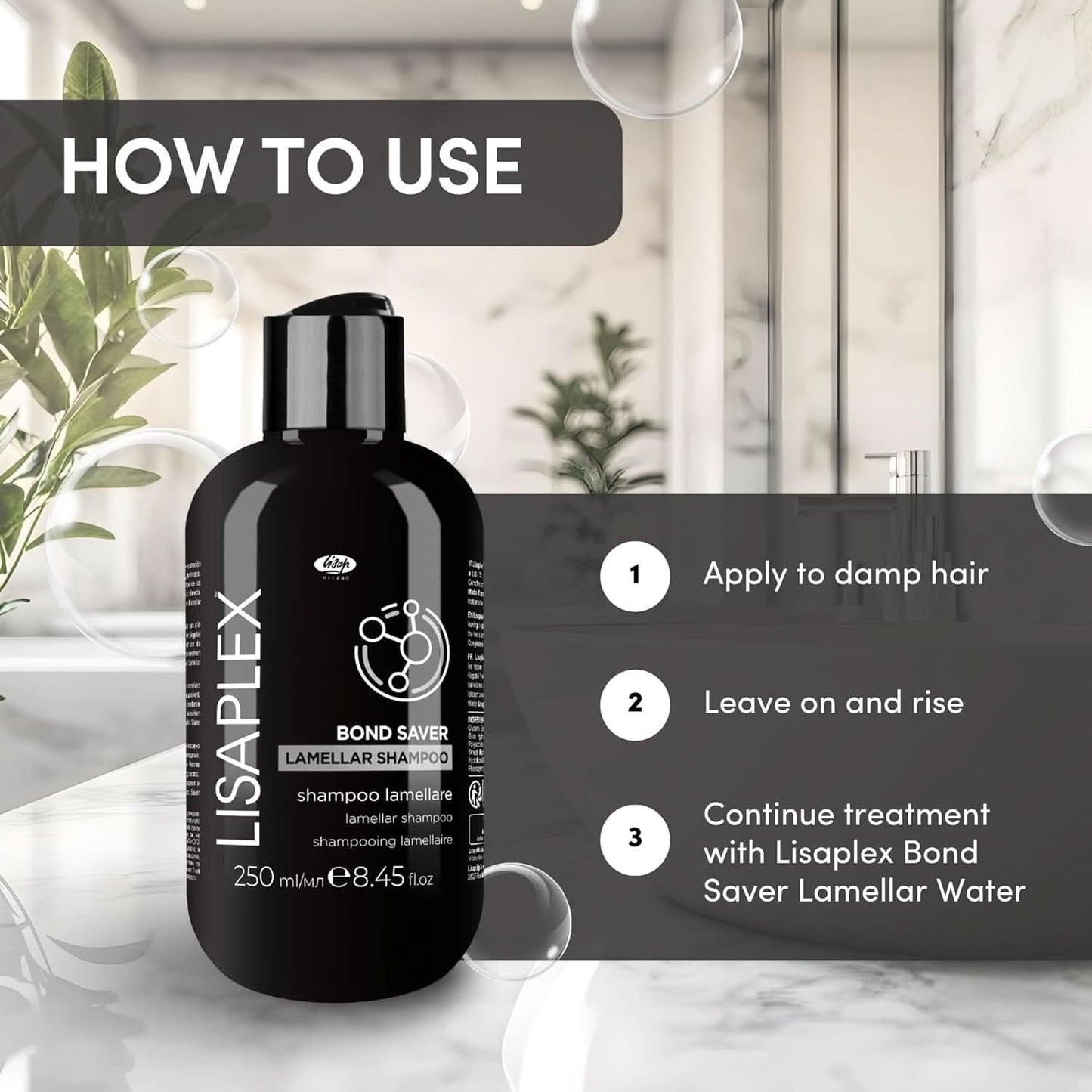 LISAP - Lisaplex Lamellar Shampoo 16.8 fl oz The Beauty Box