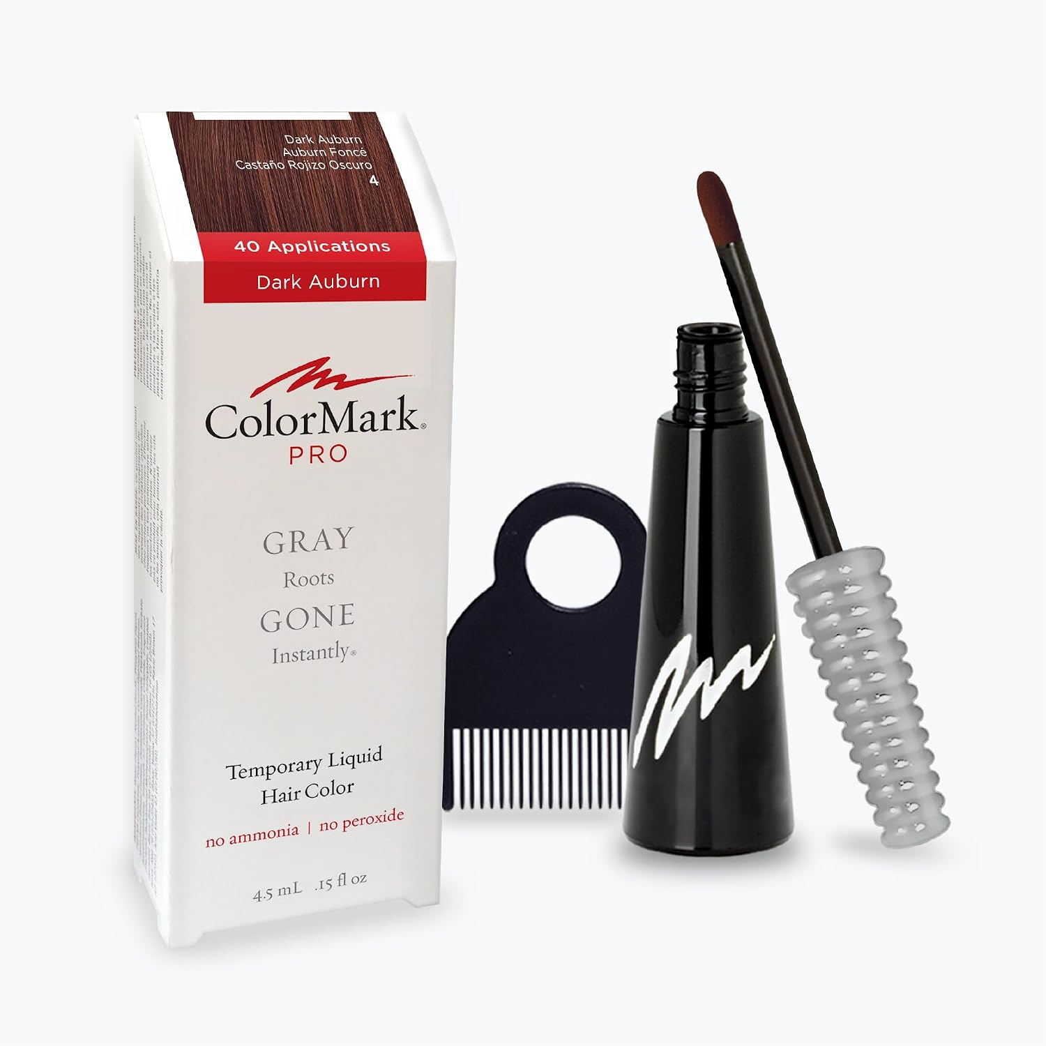 ColorMark Liquid Hair Color, Dark Auburn VIP Extensions