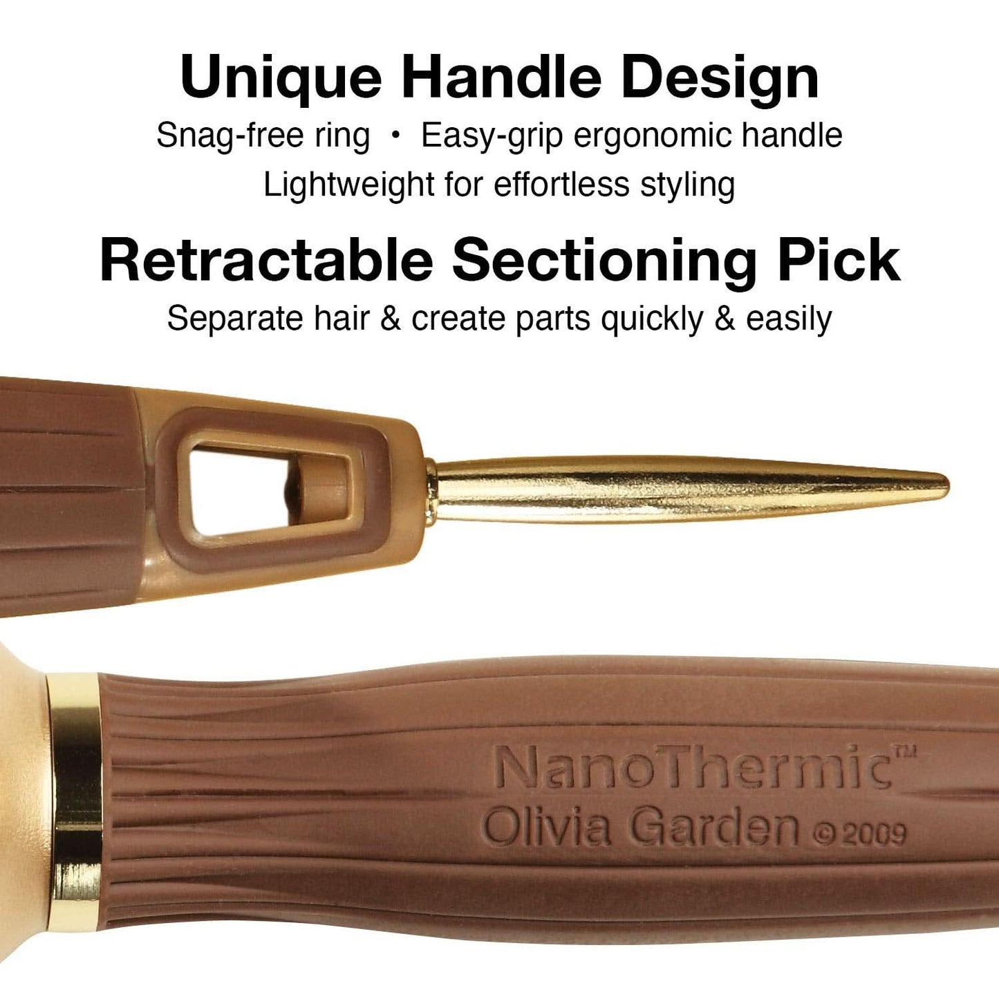 Olivia Garden NanoThermic Ceramic + Ion Flex Brush NT-FLEXCO The Beauty Box