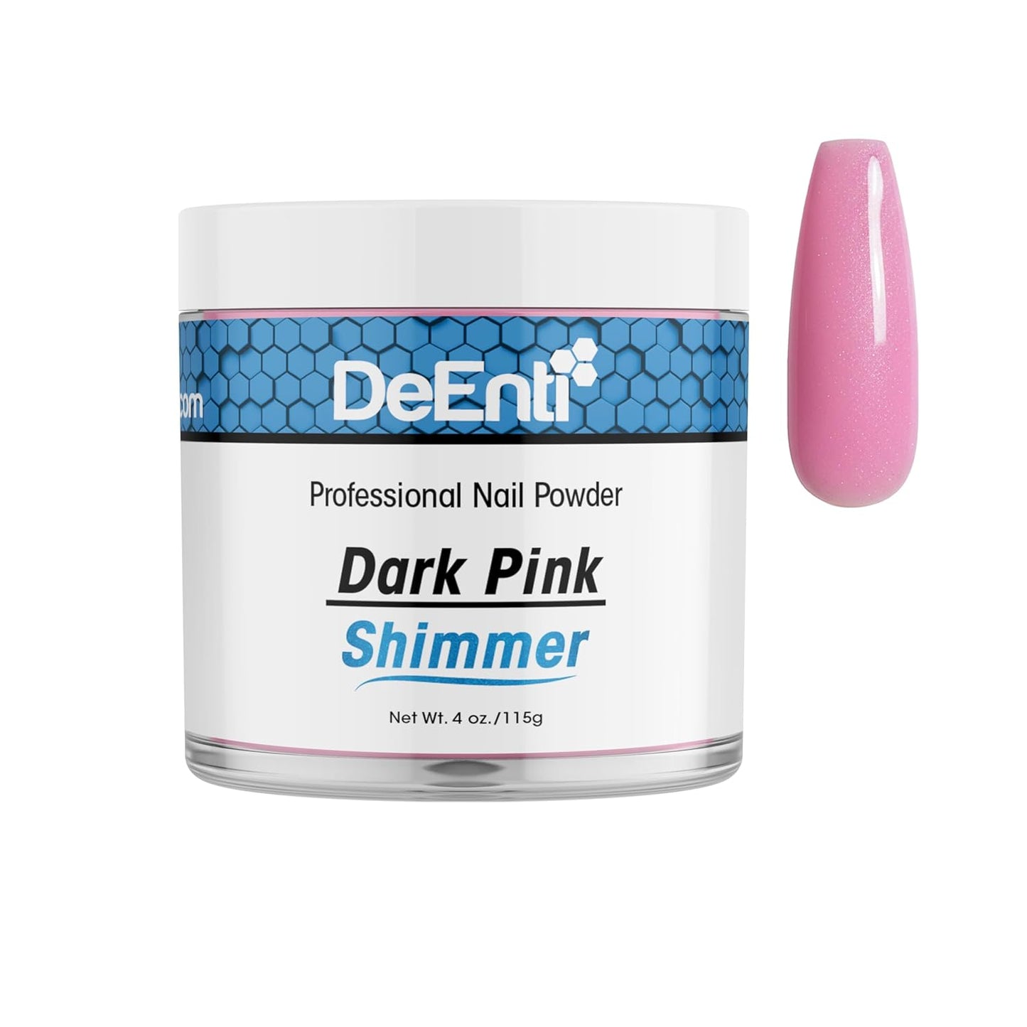 Dark Pink Shimmer Acrylic Powder – 4 oz Lunali Nail Supply