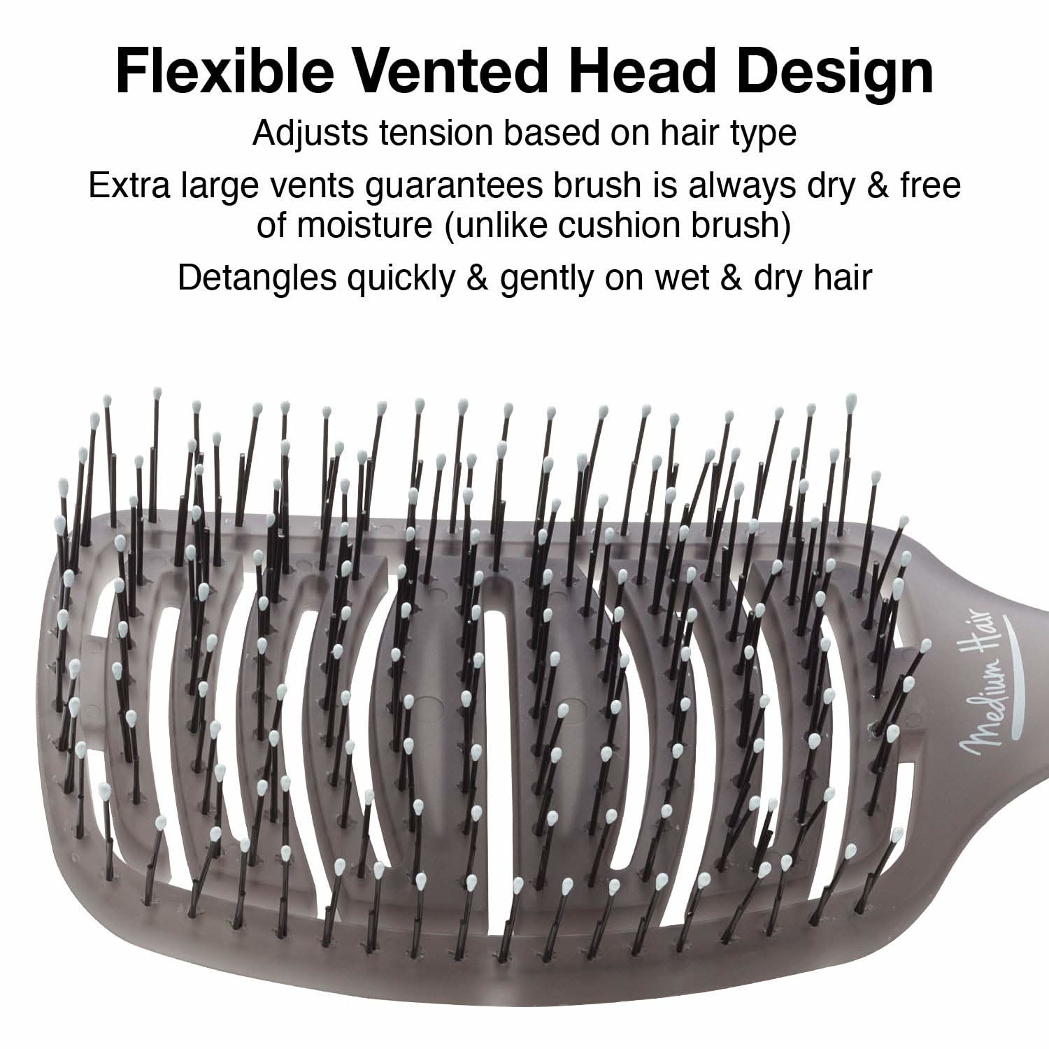 Olivia Garden iDetangle Hair Brush ID-MH (Medium) The Beauty Box
