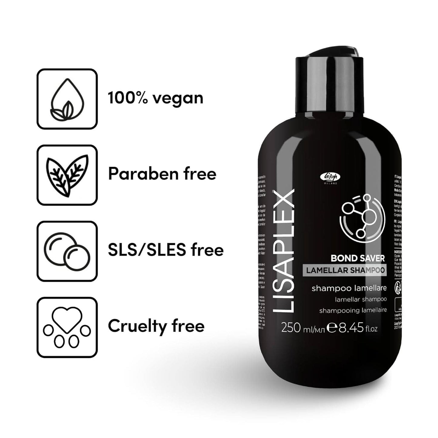 LISAP - Lisaplex Lamellar Shampoo 16.8 fl oz The Beauty Box