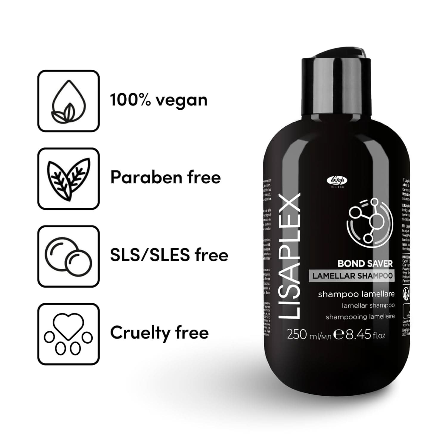 LISAP - Lisaplex Lamellar Shampoo 16.8 fl oz The Beauty Box