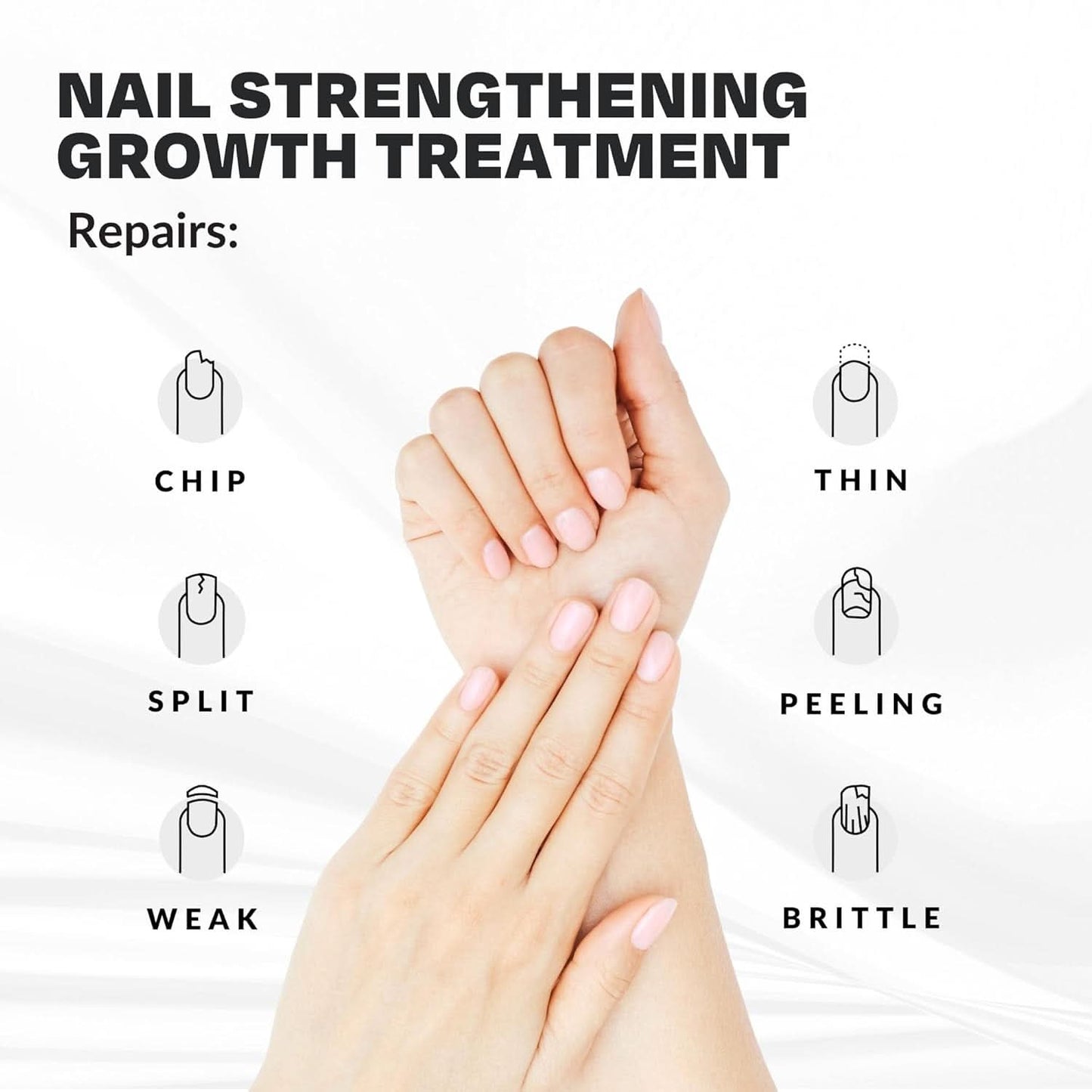 Cake Polish Power Boost Nail Growth & Strengthening 0.5 oz The Beauty Box