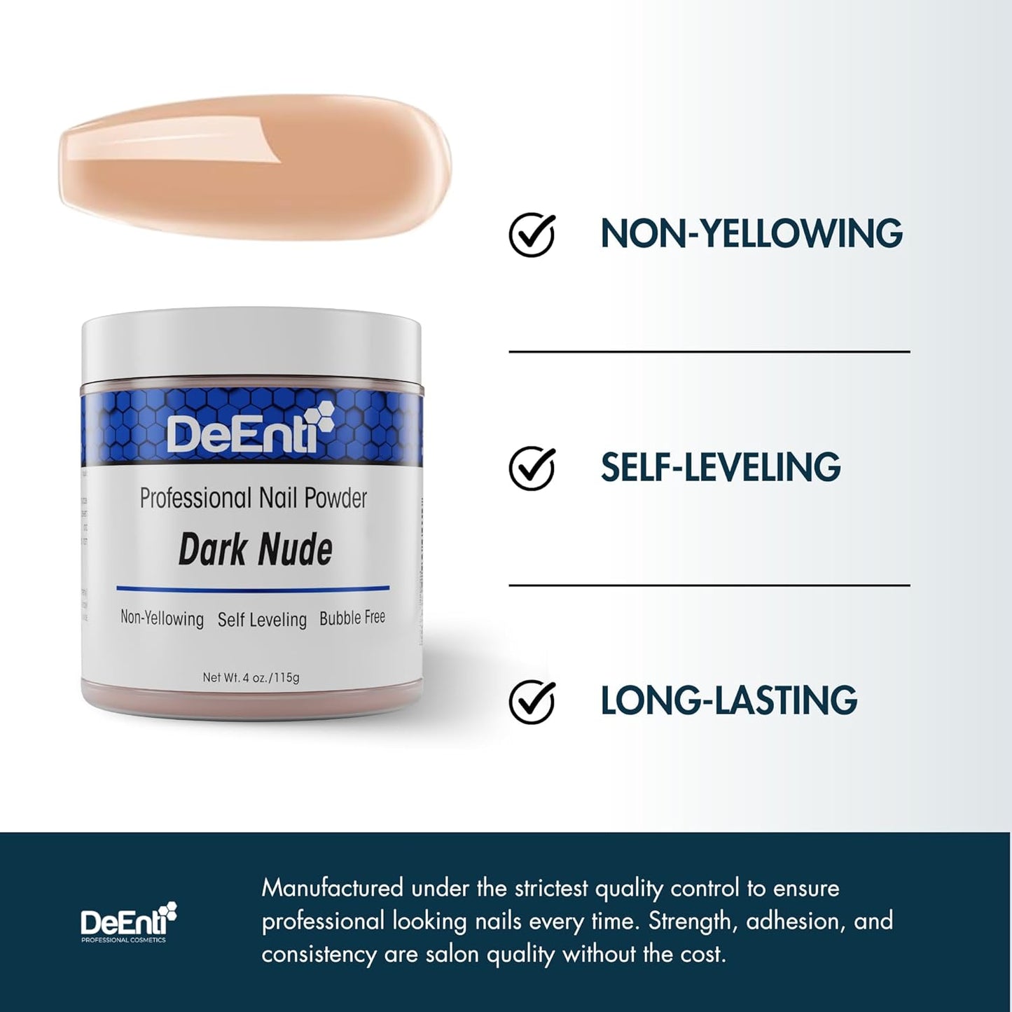 Dark Nude Acrylic Powder – 4 oz Lunali Nail Supply