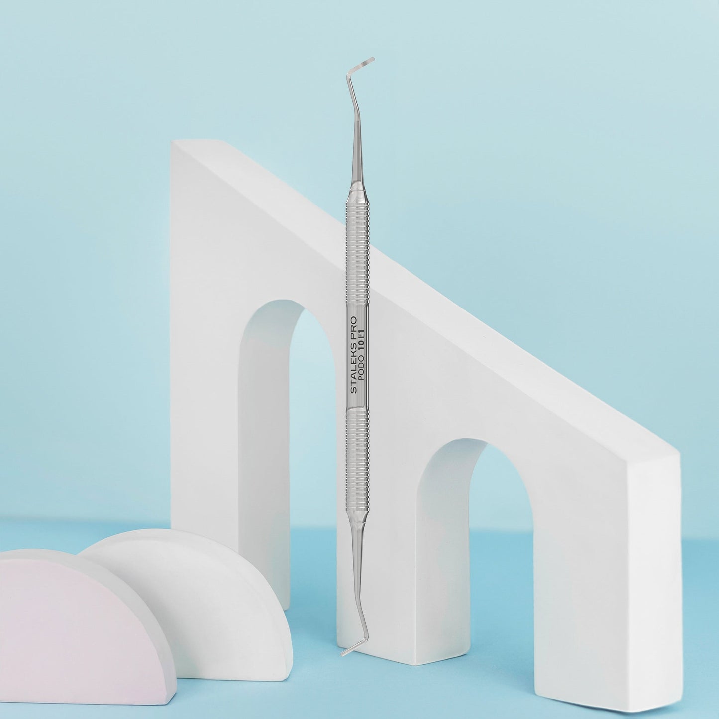 Podology curette PODO 10 TYPE 1 (double-ended curette) Lunali Nail Supply